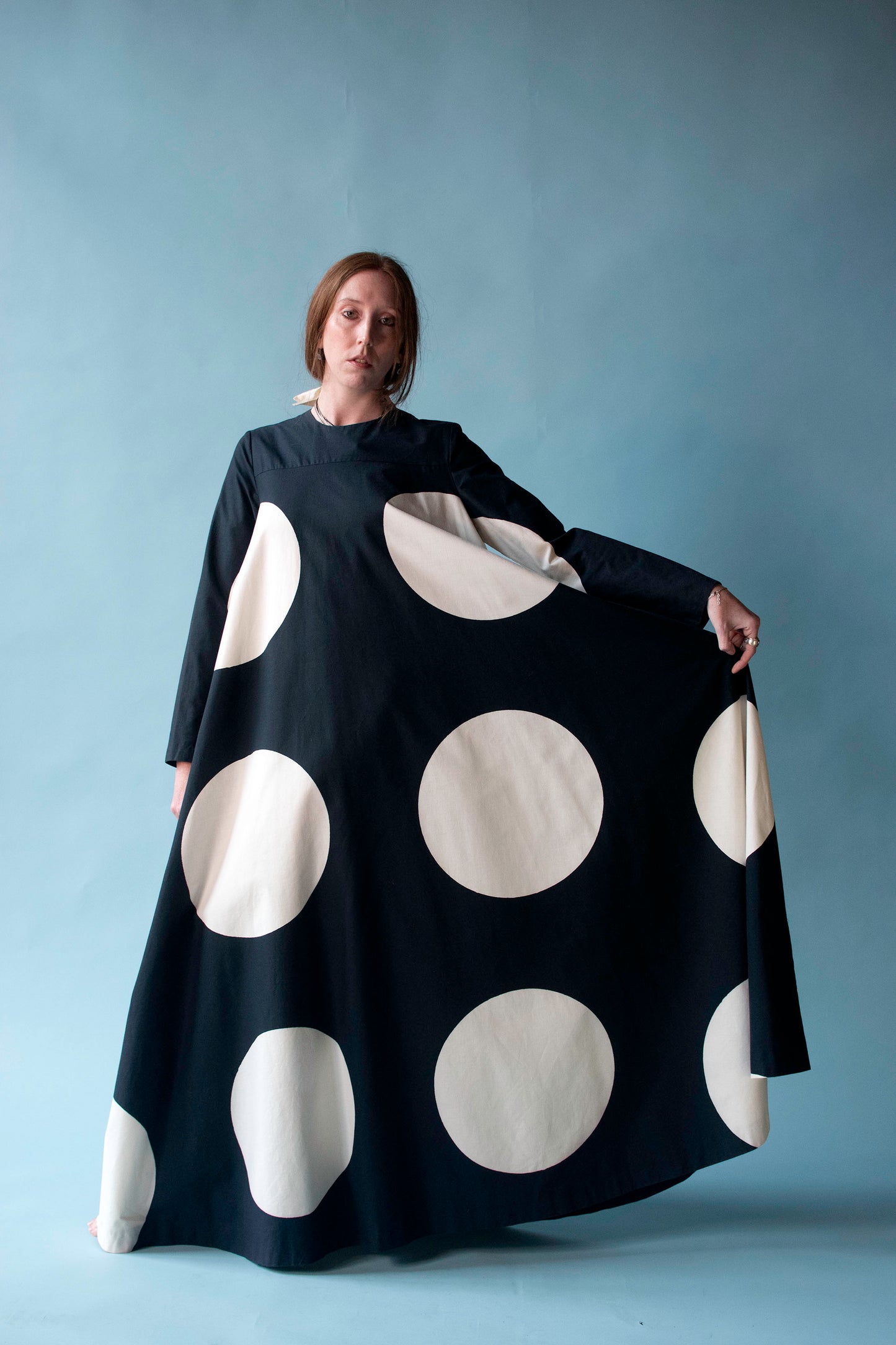 1970s Polka Dot Dress | Vuokko