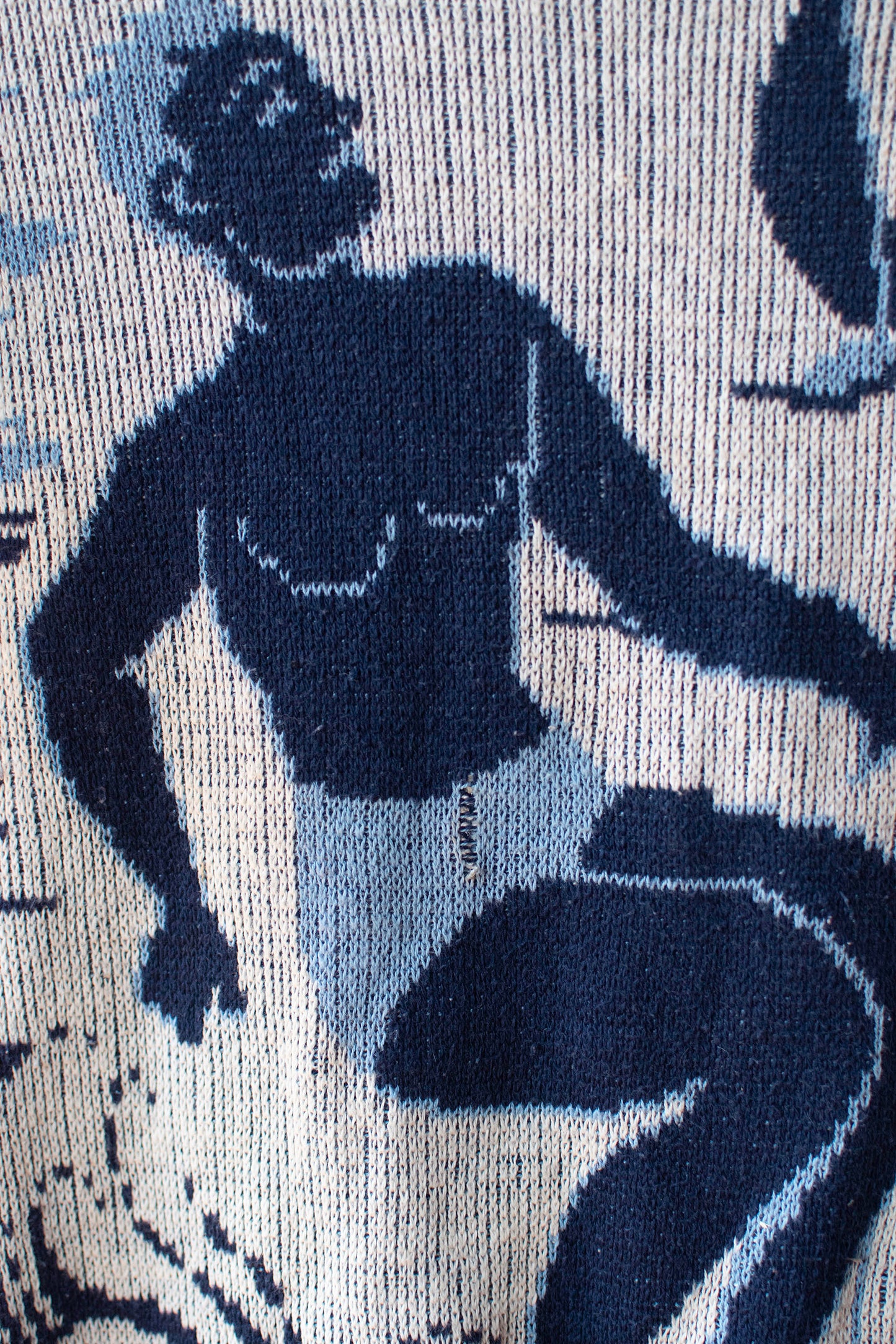 1940s Surfer Novelty Knit Top