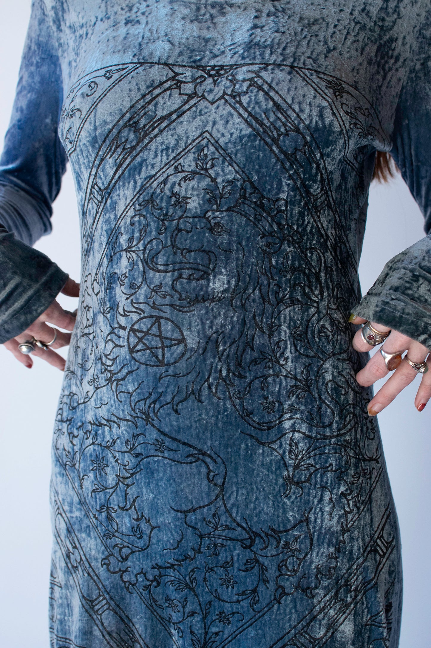 Crushed Velvet Dress | People of the Labyrinths