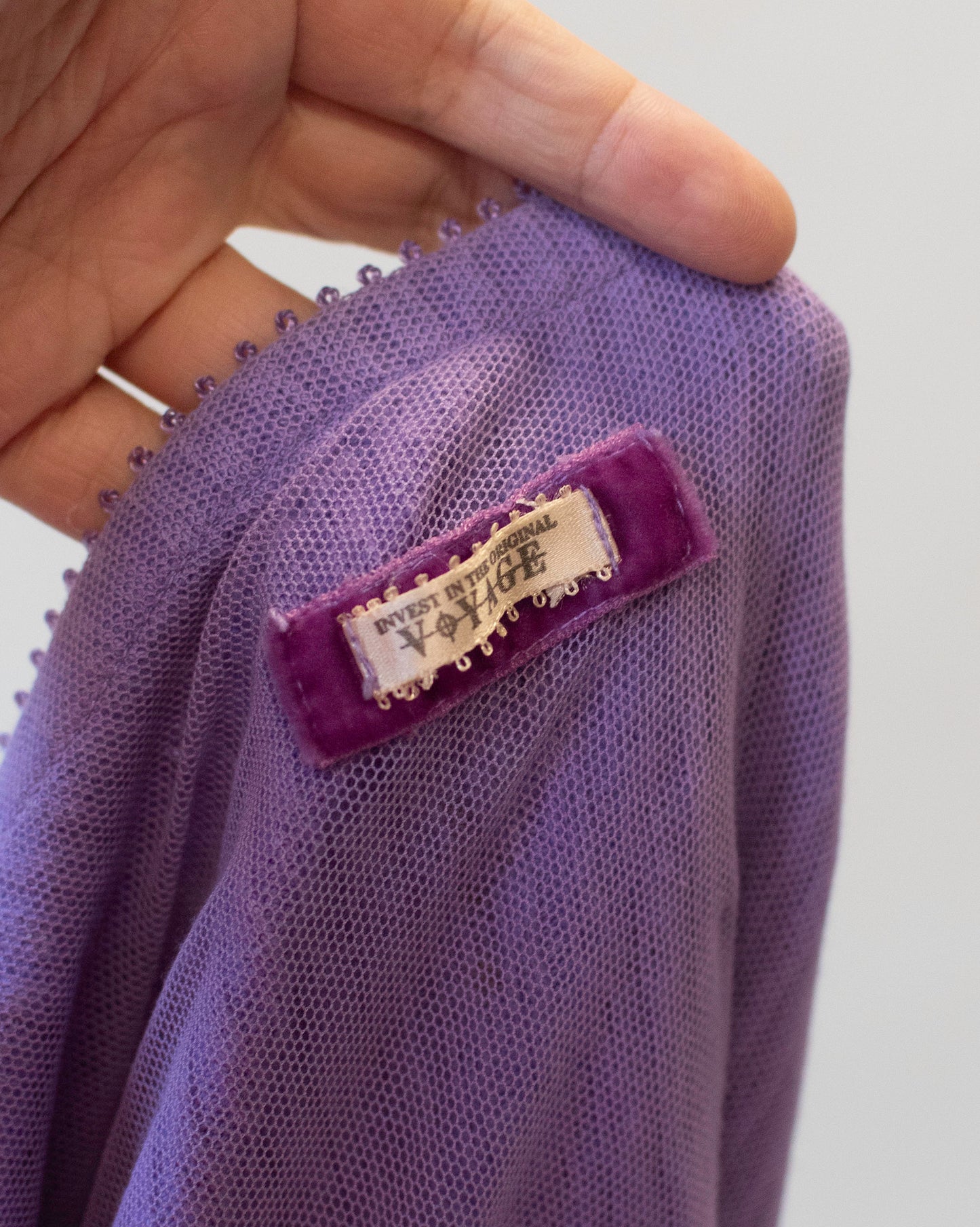 Lavender Cardigan w/ Sequins | Voyage Invest in the Original