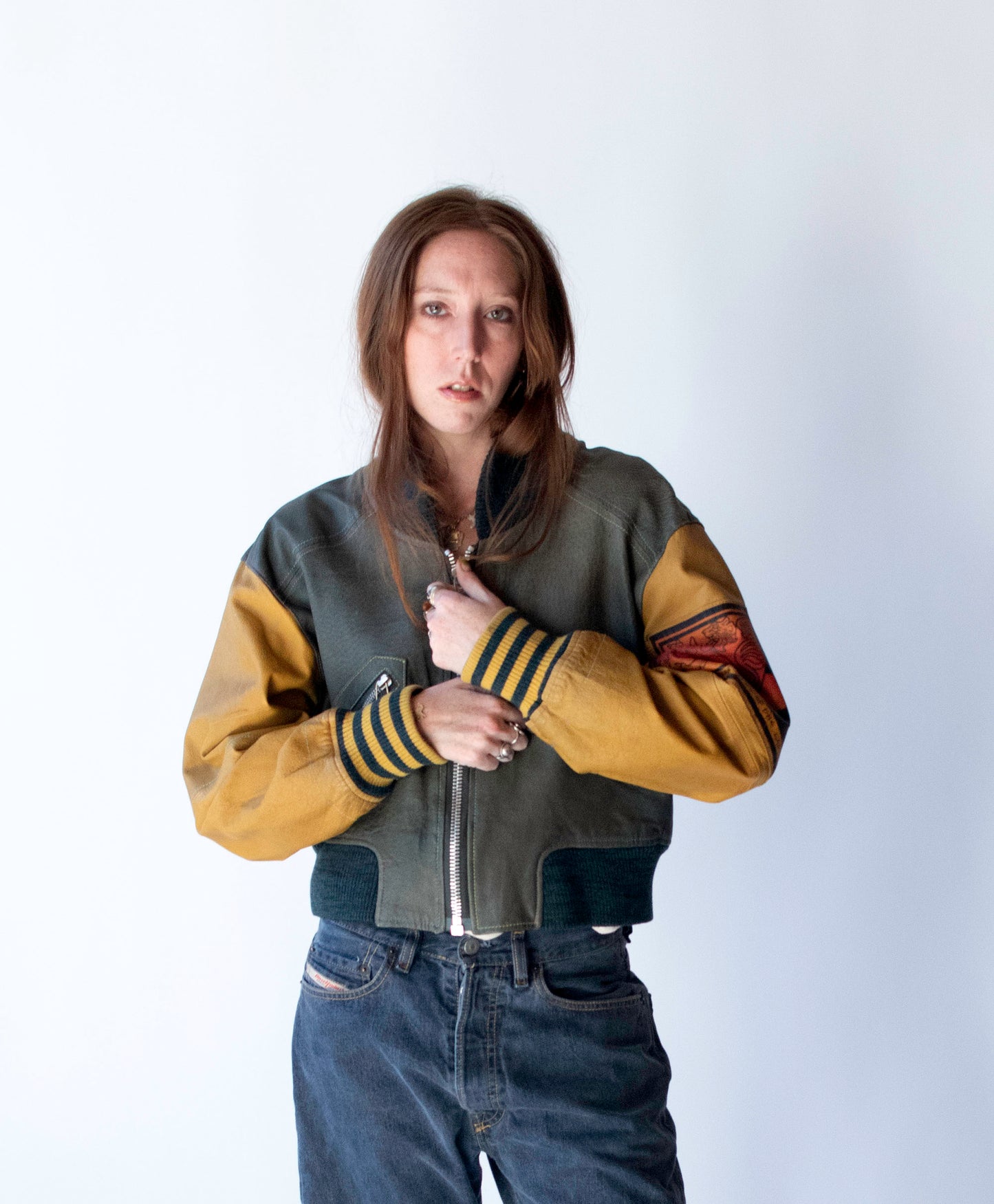 Leather Bomber | People of the Labyrinths