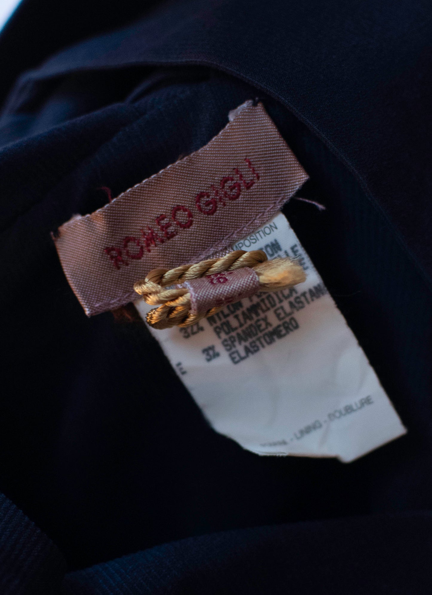 Navy Vest | Romeo Gigli
