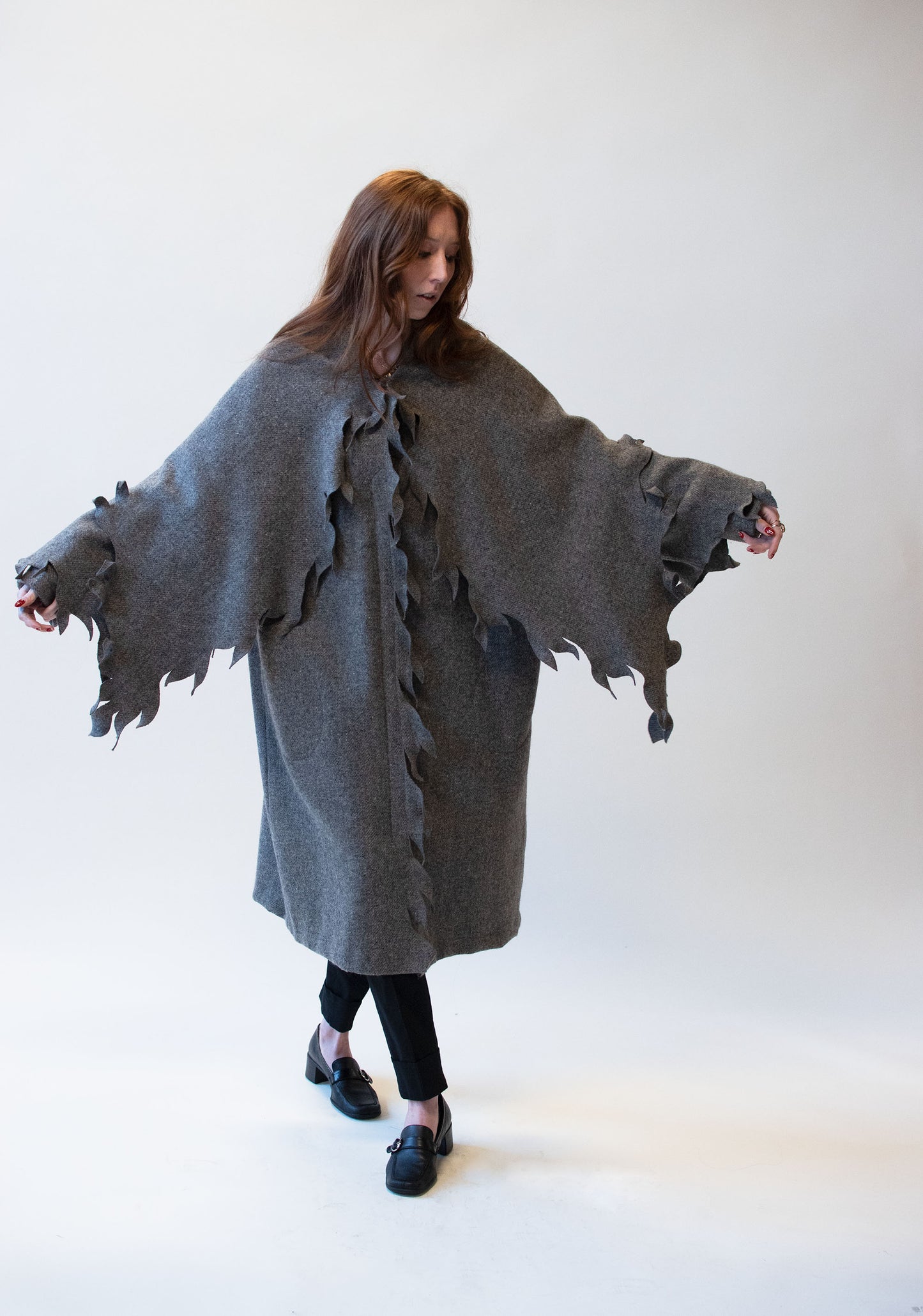 Wool Flame Coat | Renee Legault