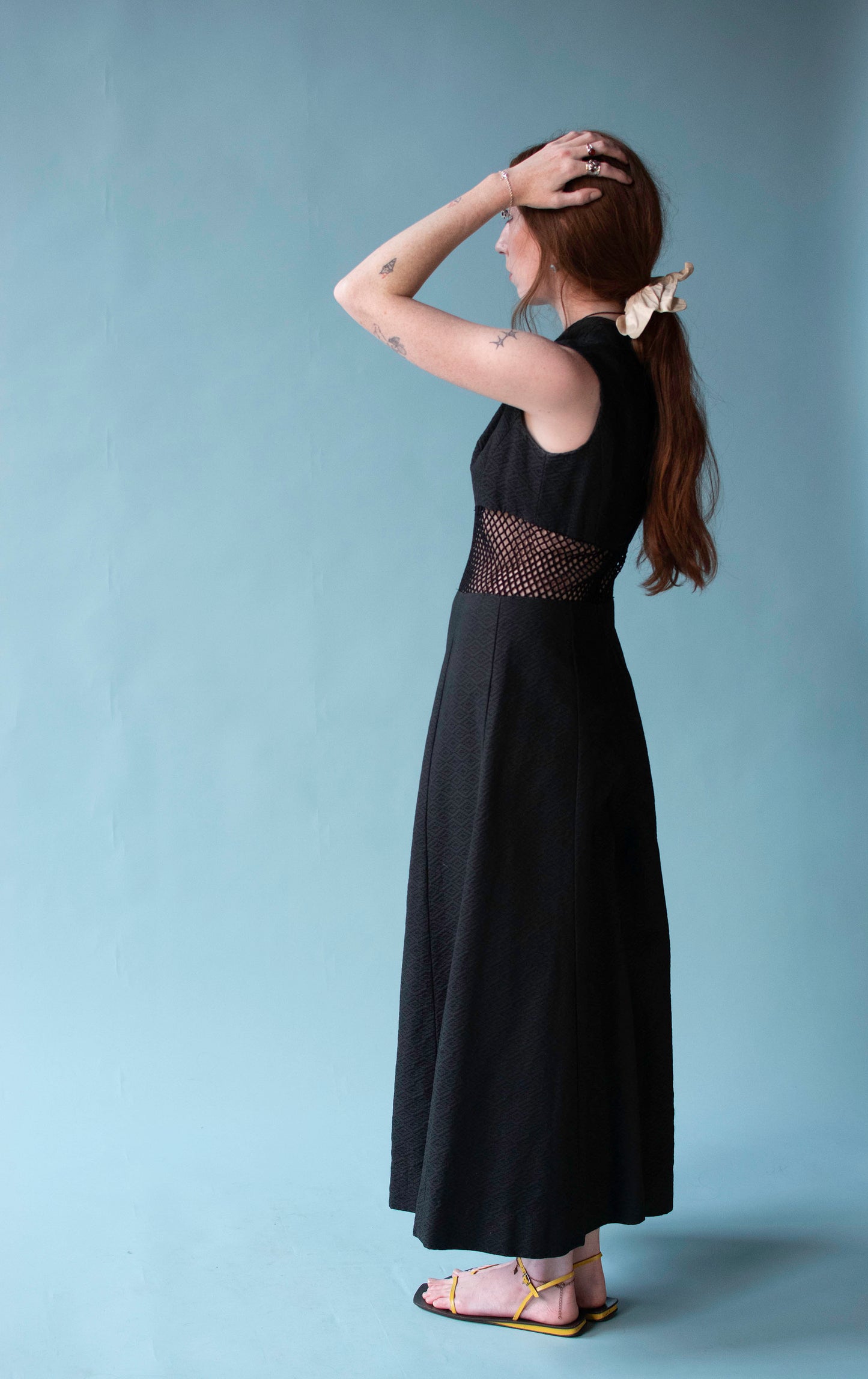 1960s Fishnet Jumpsuit