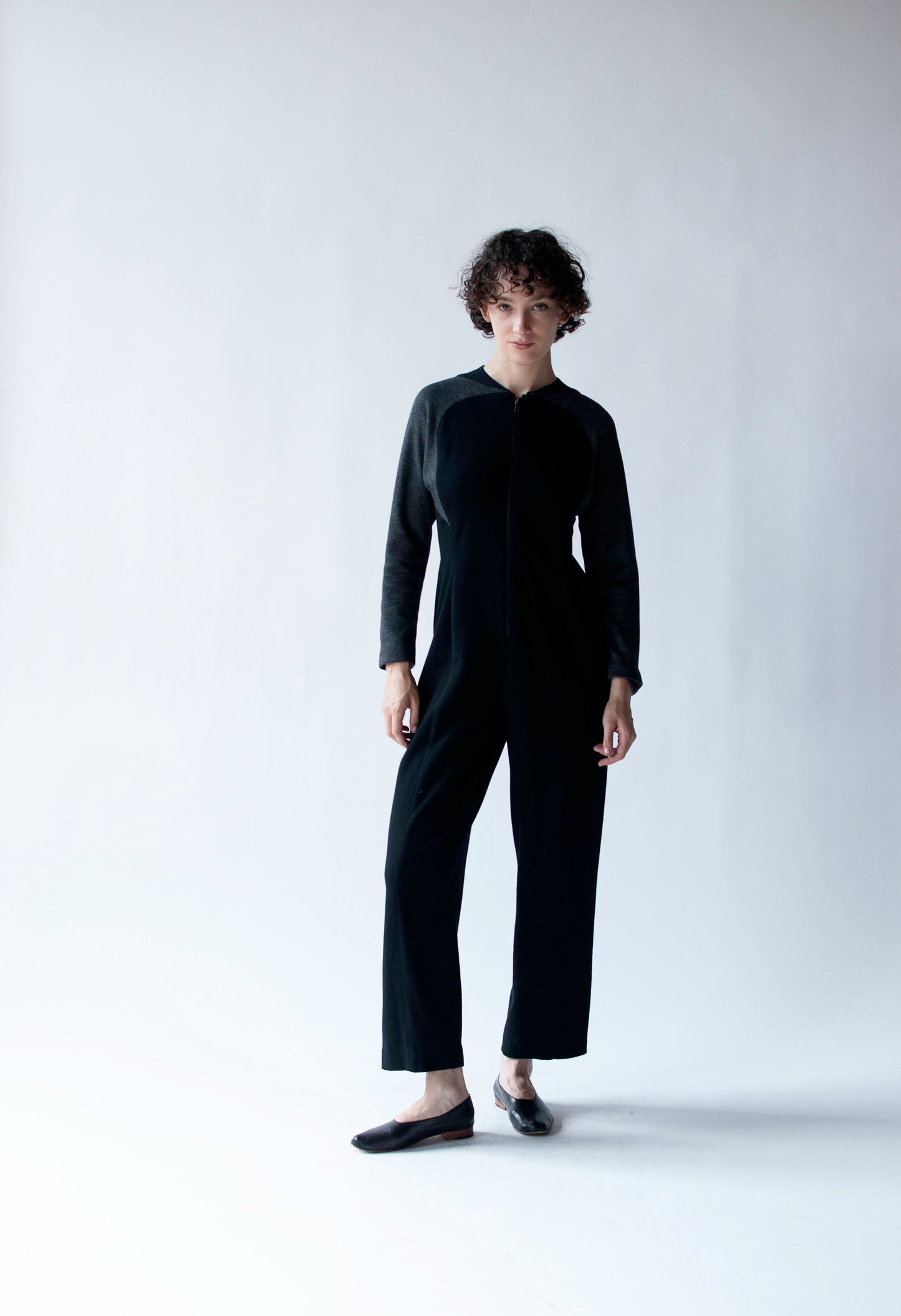 Wool Jumpsuit | Geoffrey Beene