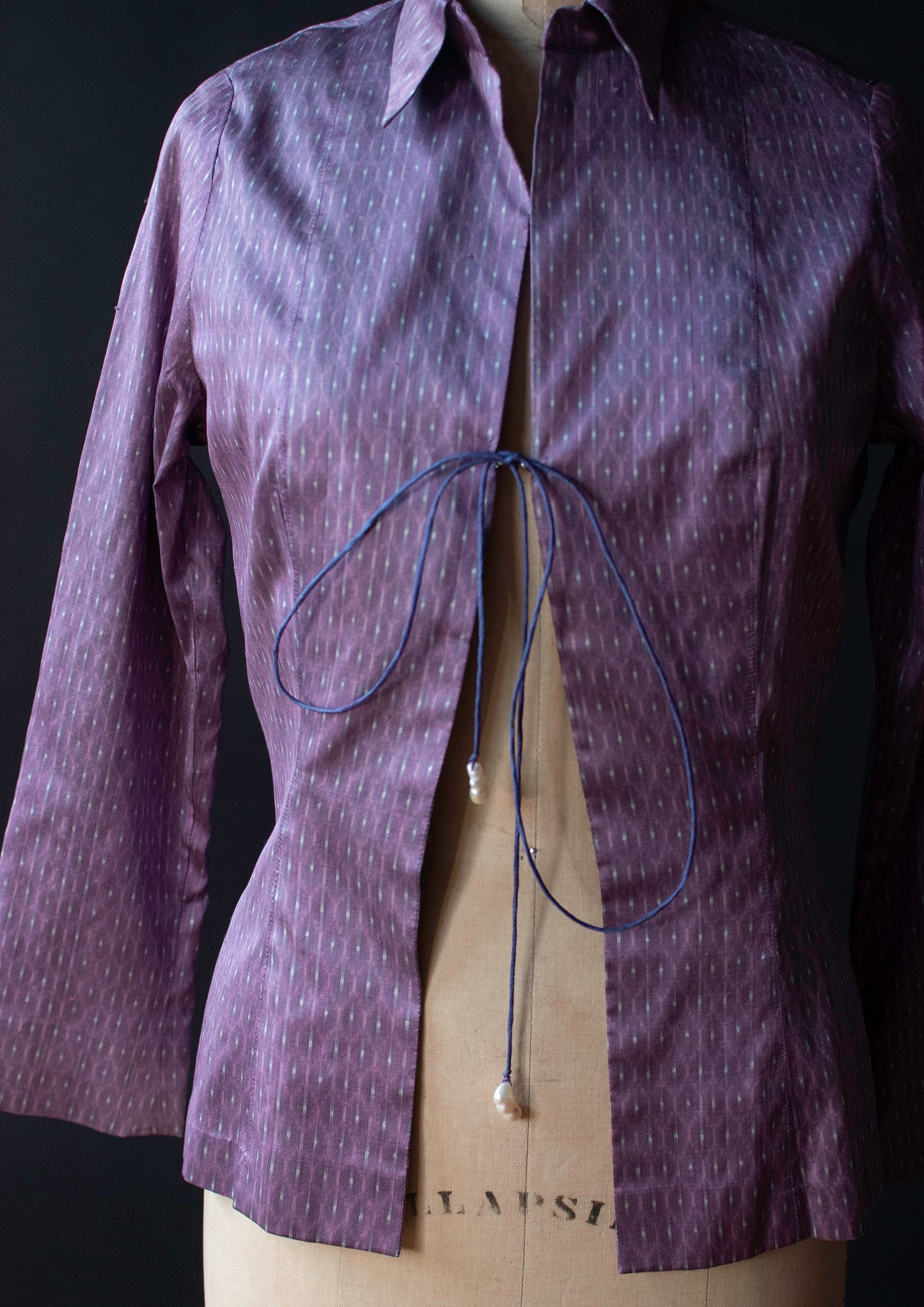 Lavender Silk Shirt | Marianne Kooimans