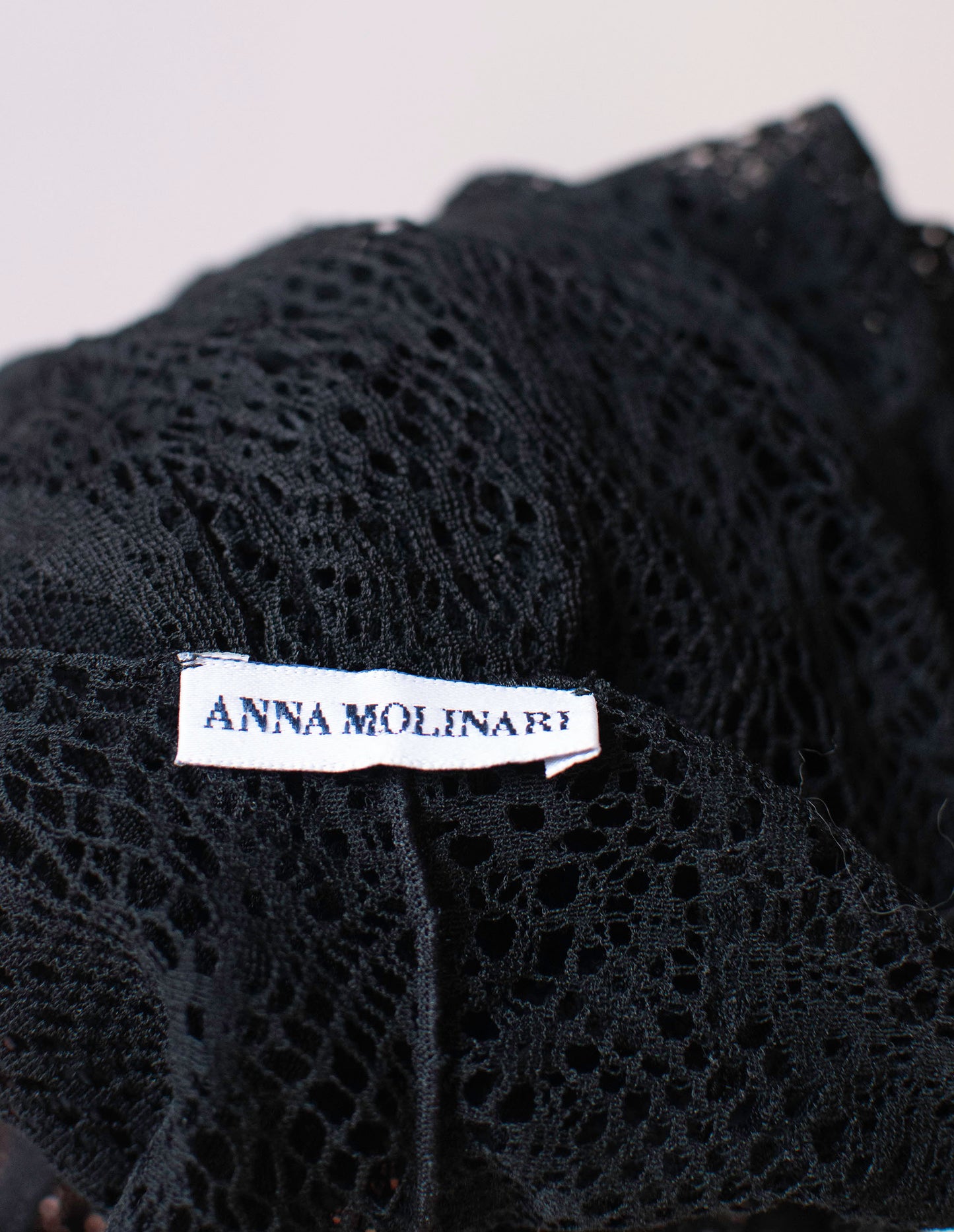 Black Lace Dress | Anna Molinari