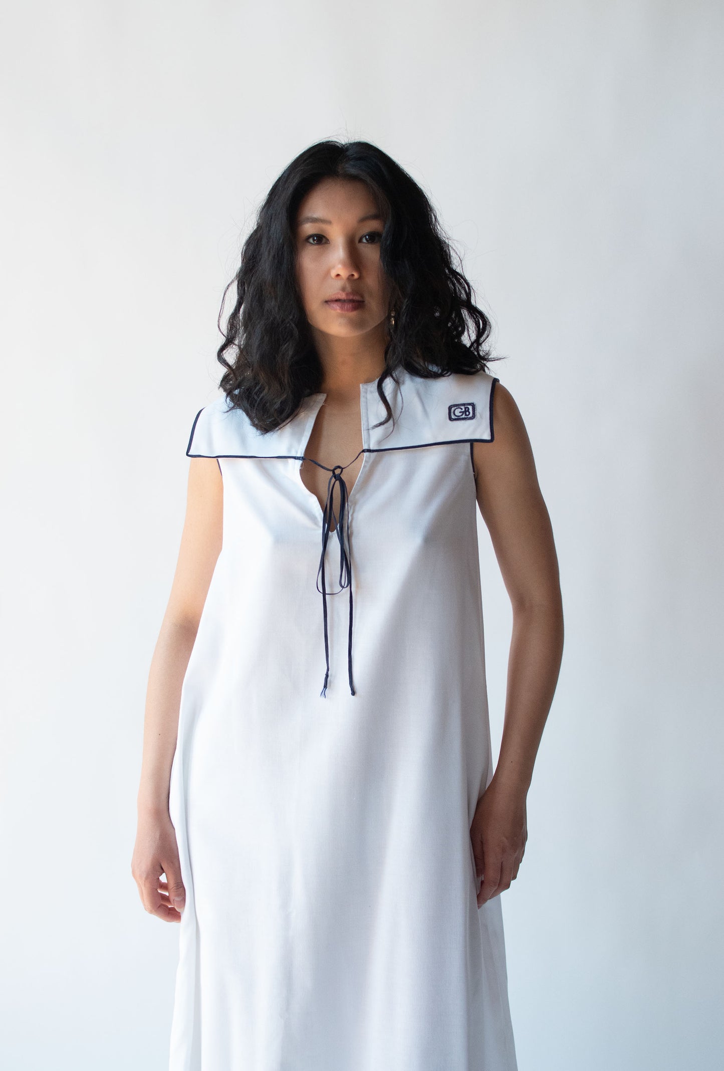 1970s Sailor Dress | Geoffrey Beene for Swirl