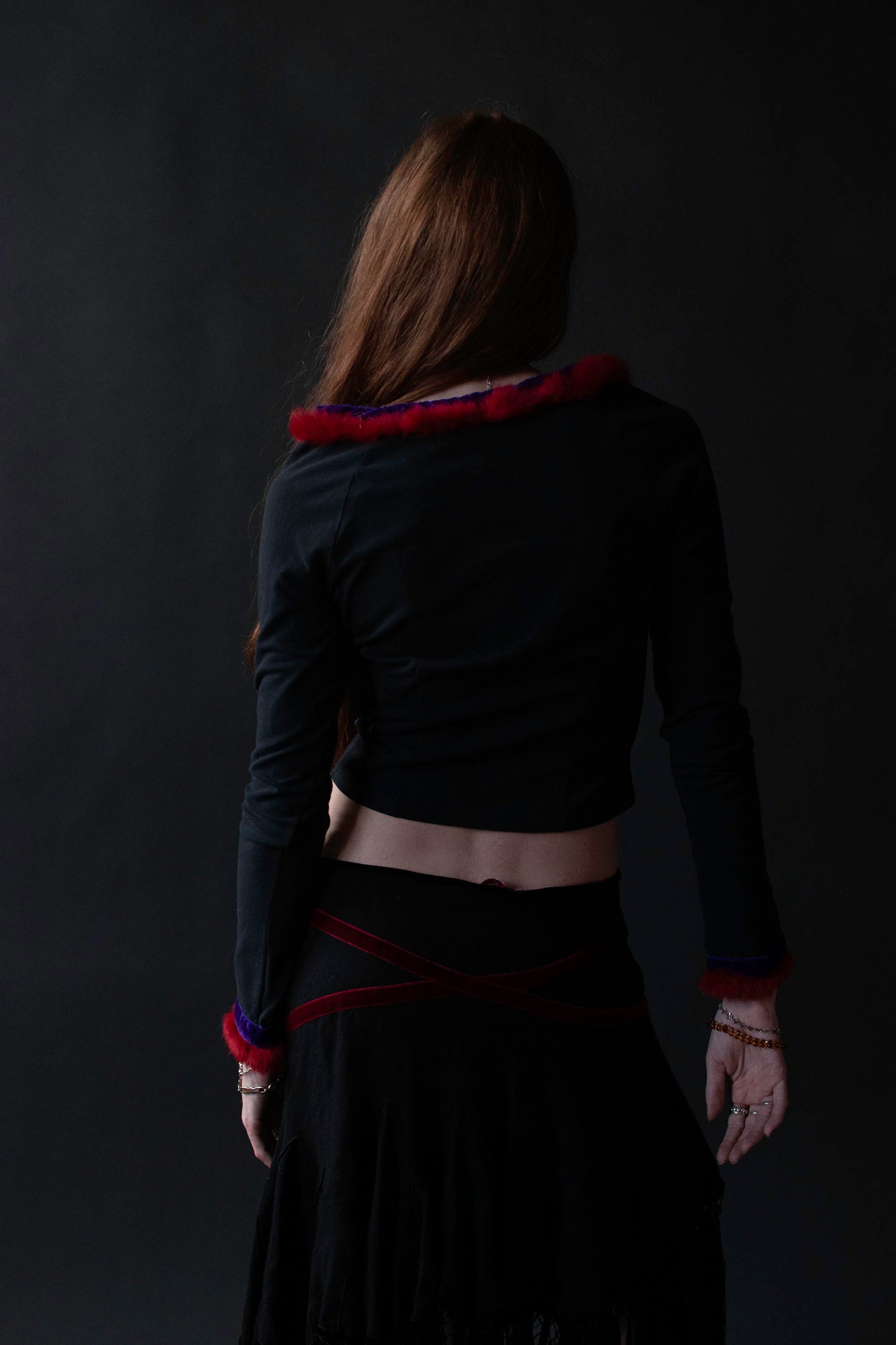 Fur Trim Cardigan | Voyage Passion