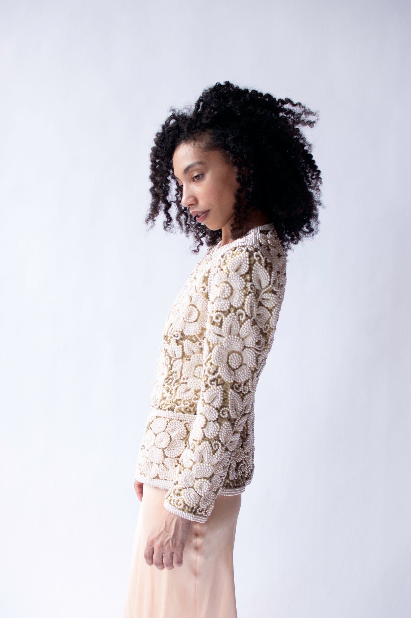 Pearl & Sequin Jacket | Eavis & Brown