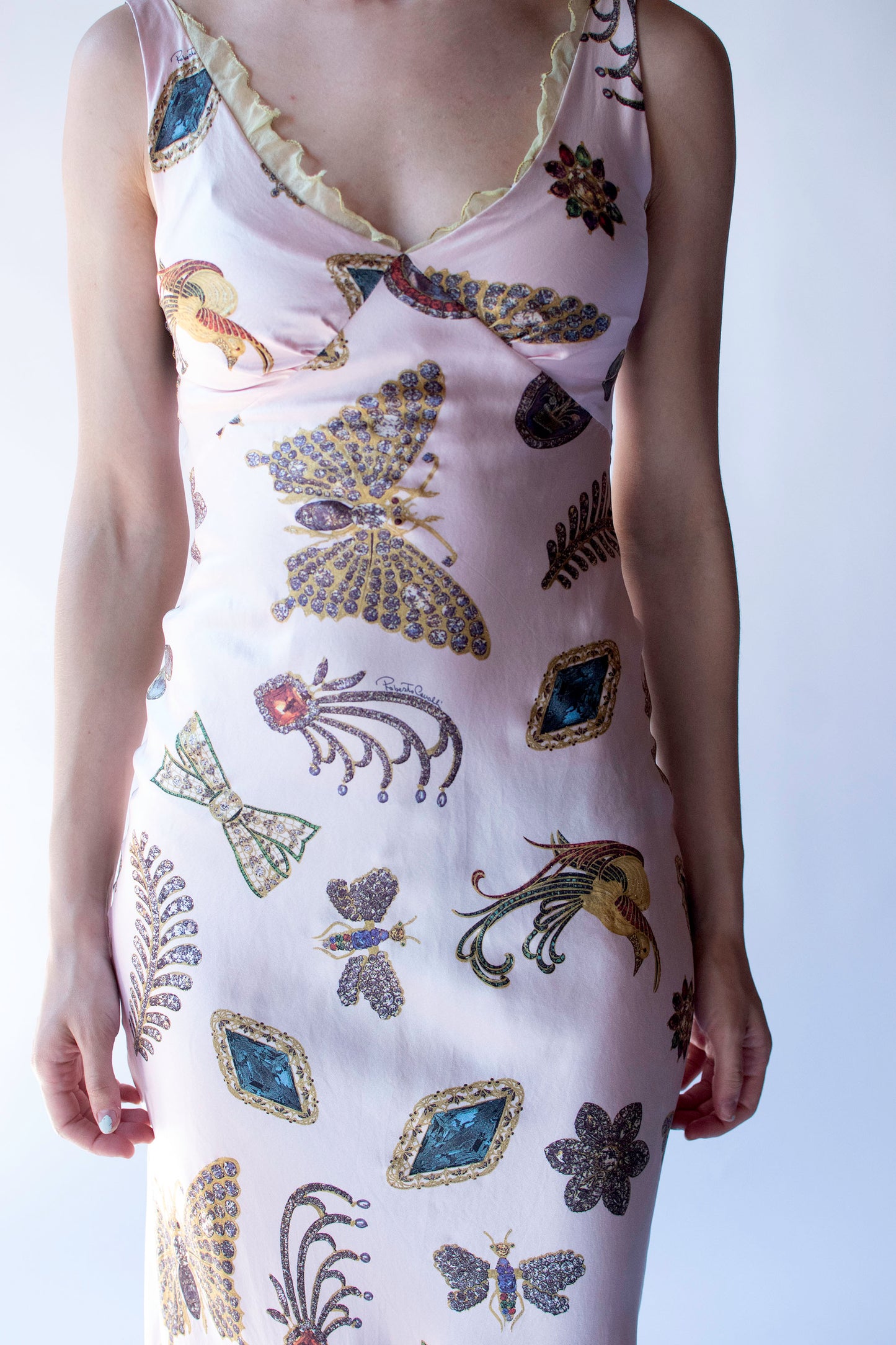 Jewel Print Dress | Roberto Cavalli AW 2002