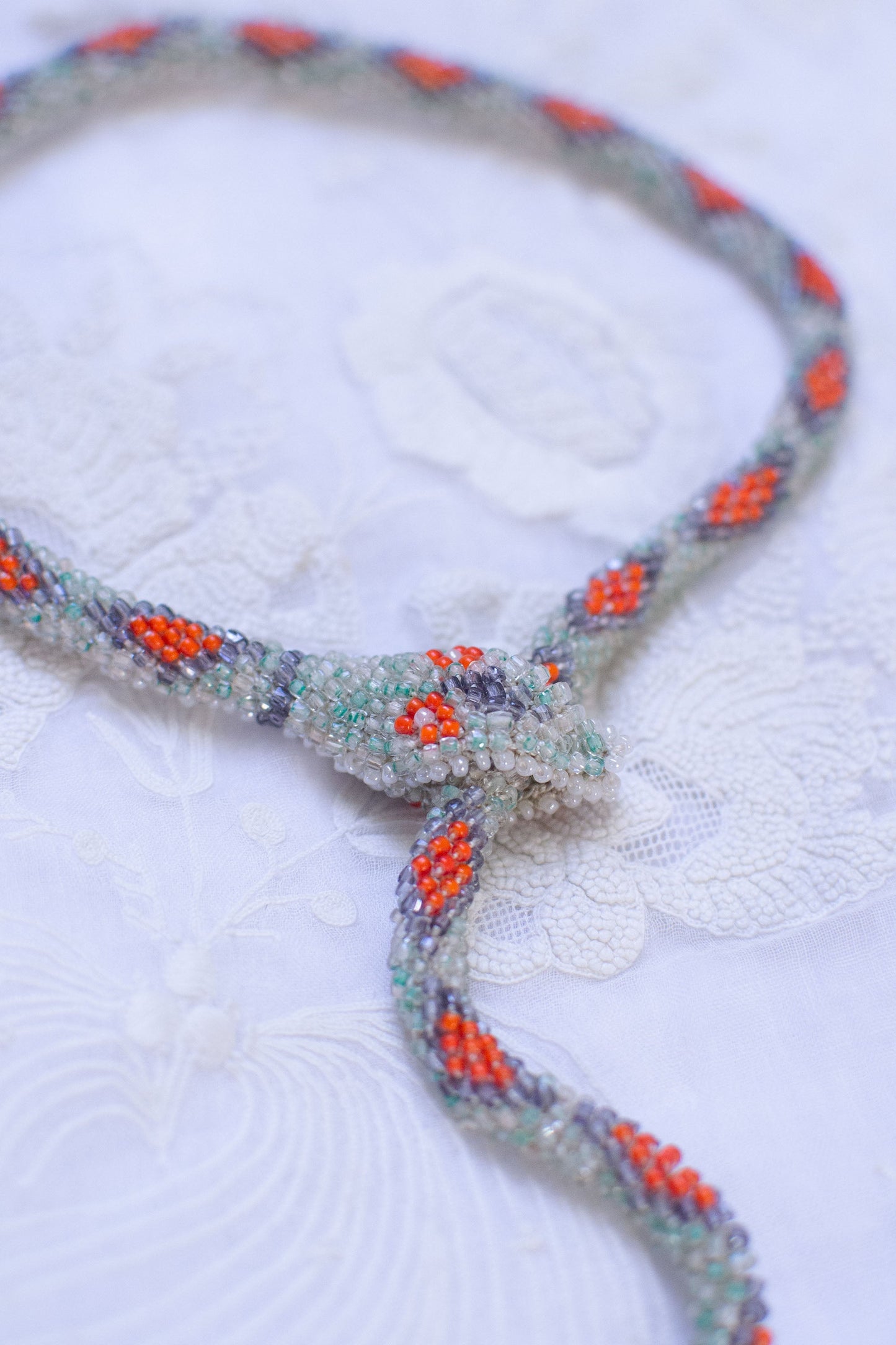 Custom Bead Crochet Snake | Regular Length