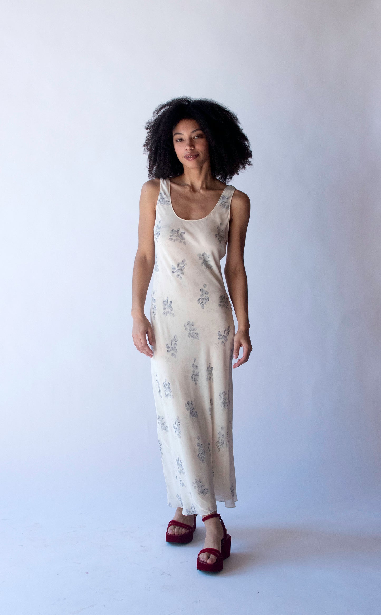 1990s Silk Dress | Calvin Klein Collection