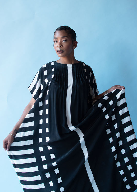 Black & White Caftan | Marimekko