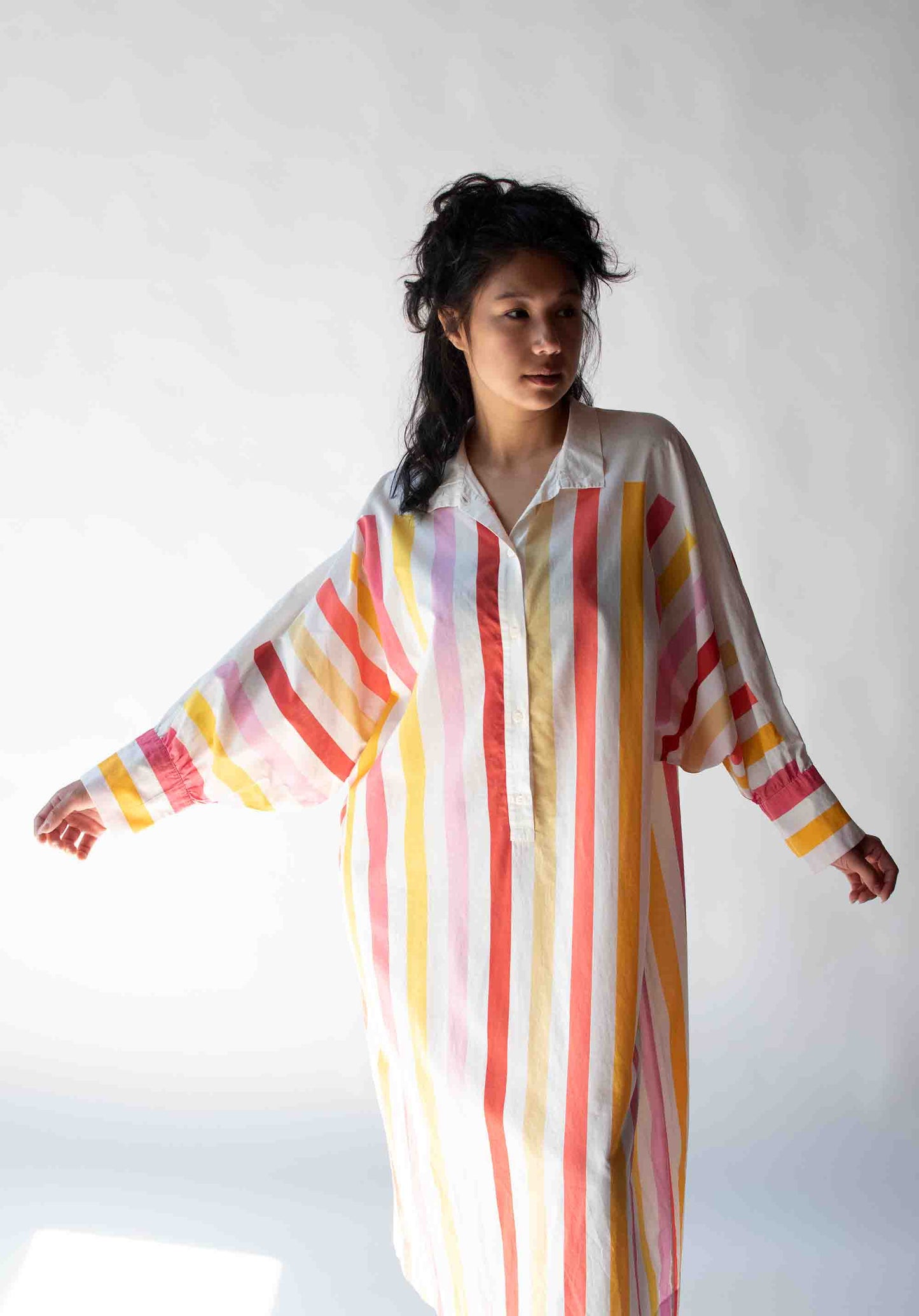 Juicy Fruit Stripe Dress | Marimekko