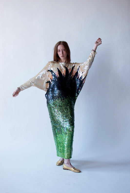 Sunset Sequin Dress