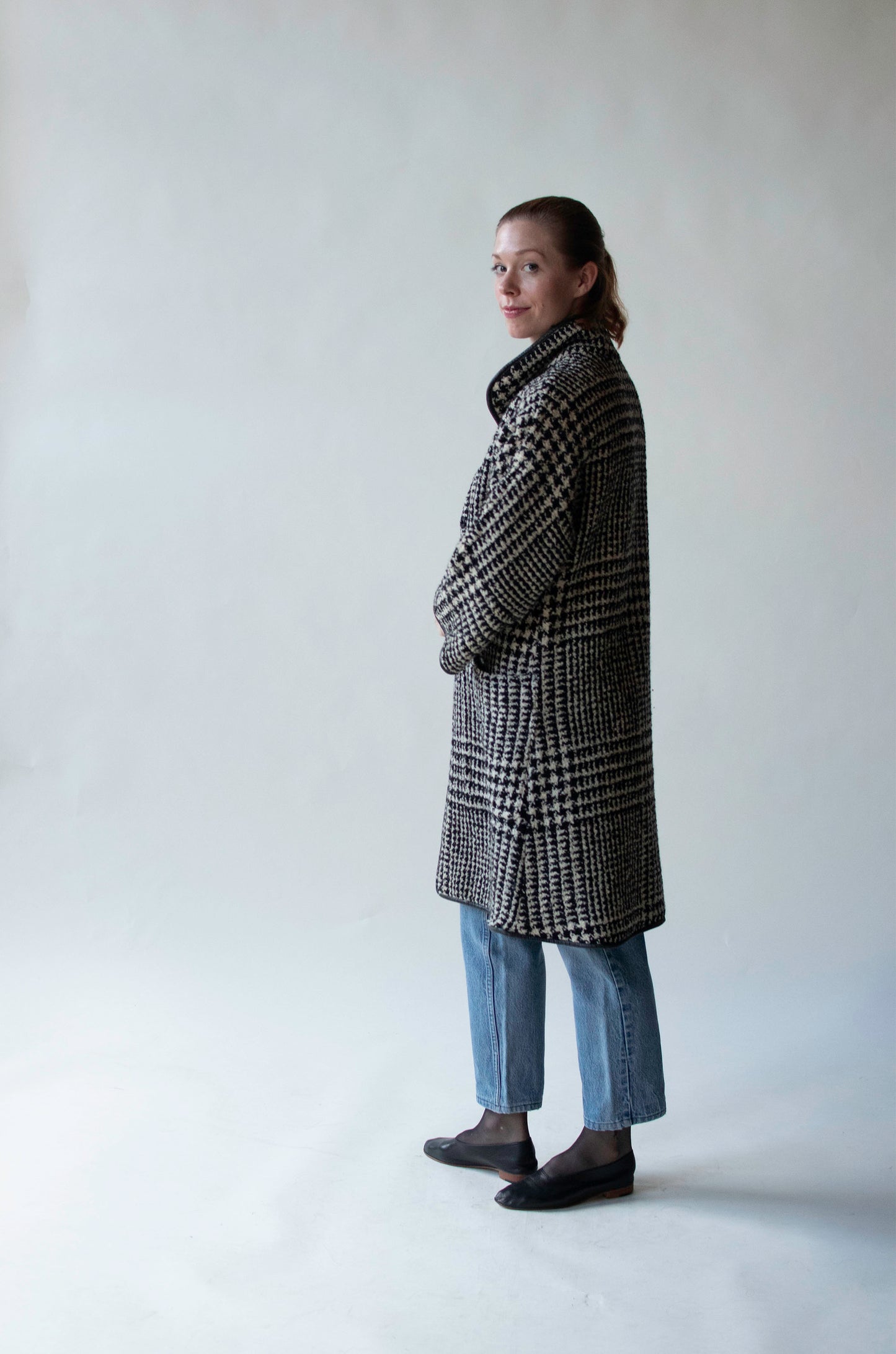 1960s Houndstooth Coat