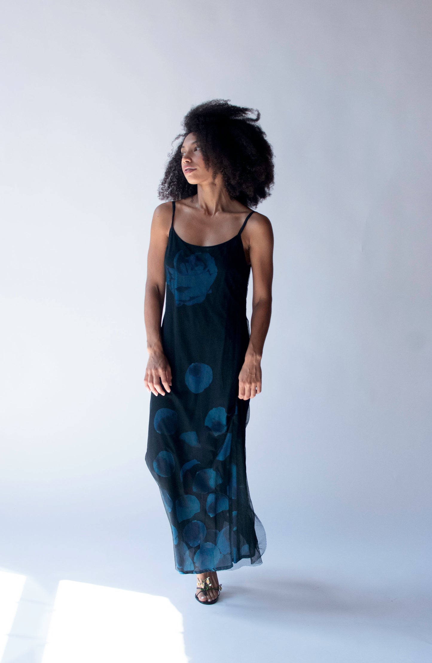 Blue Rose Dress | Moschino Cheap & Chic