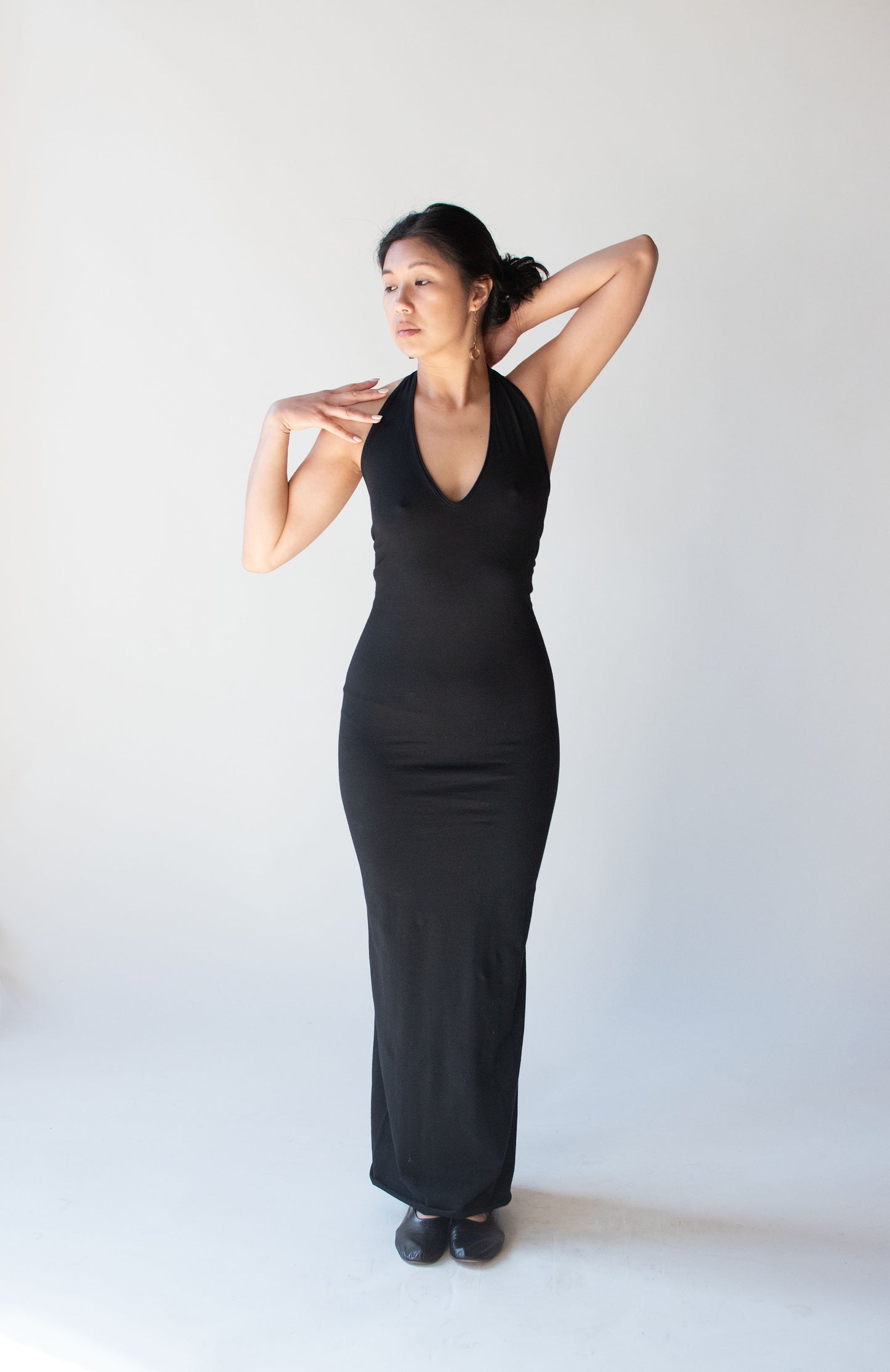 Black Jersey Dress | Jean Paul Gaultier