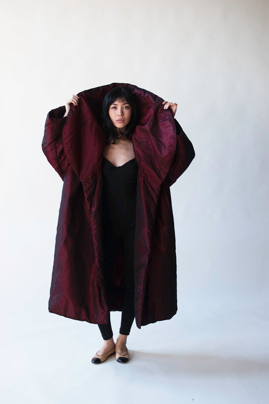 Taffeta Puff Opera Coat