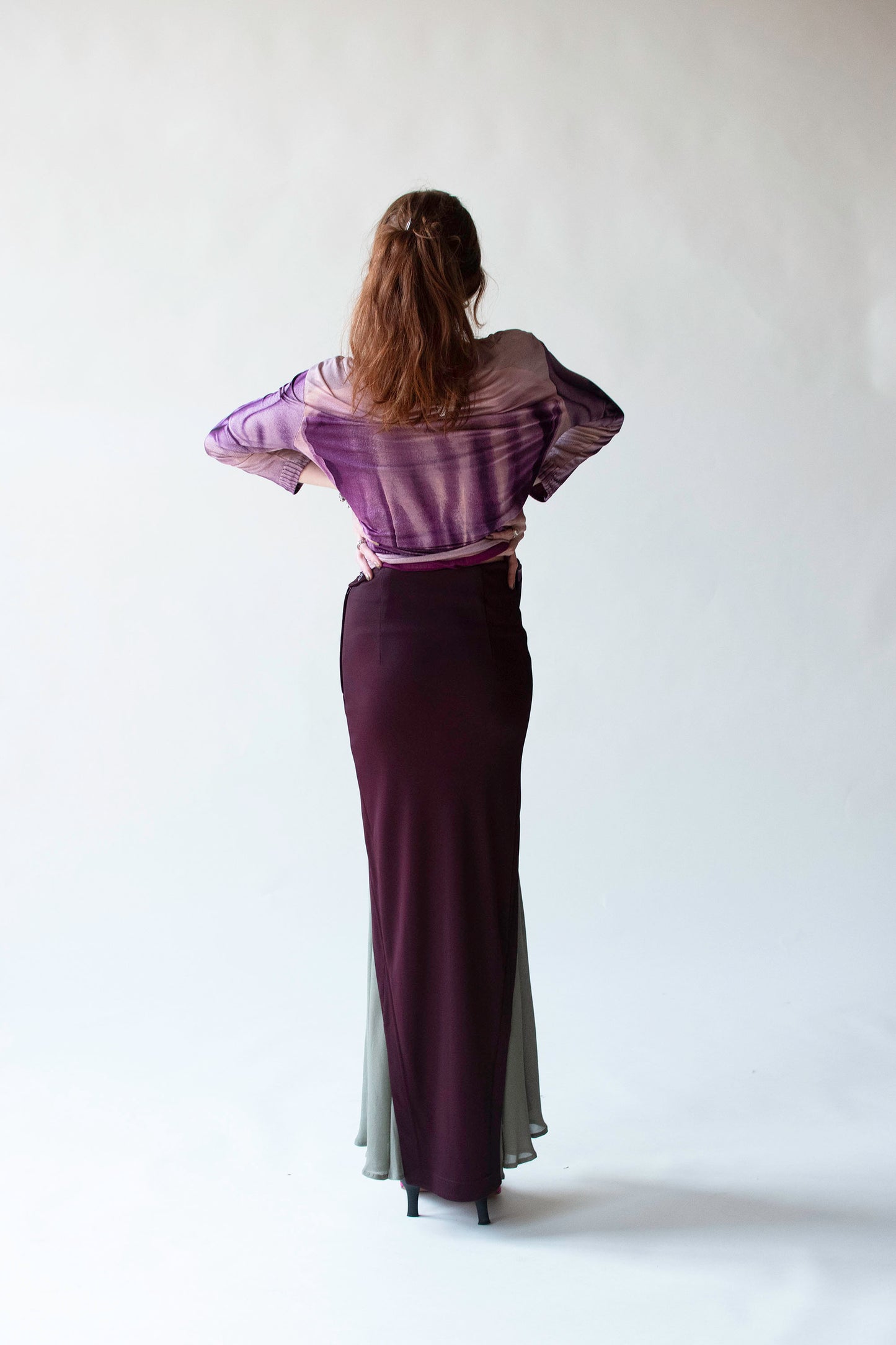 Jersey Skirt | Rifat Ozbek AW 1993 - 94