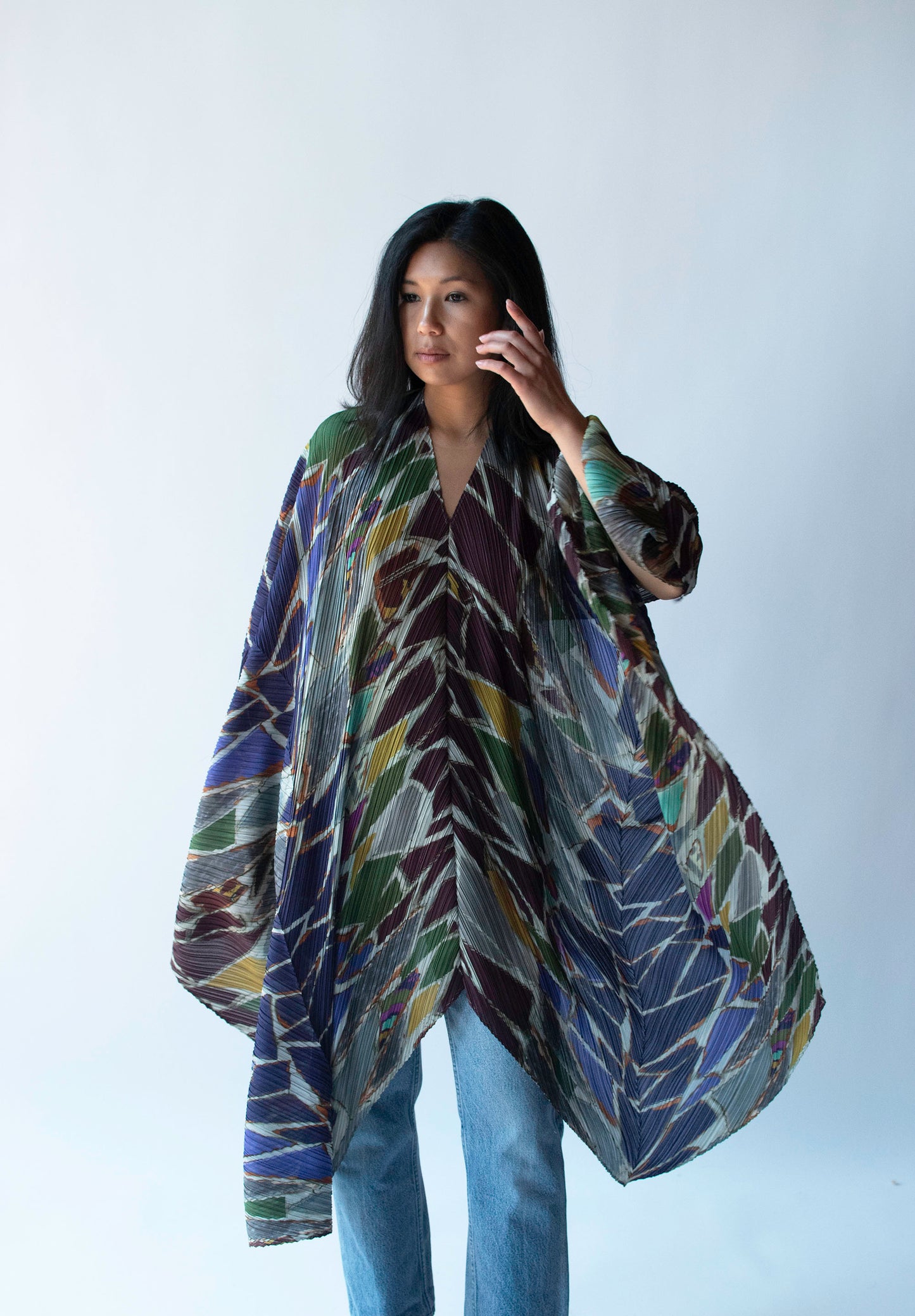 Pleated Convertible Shawl | Issey Miyake