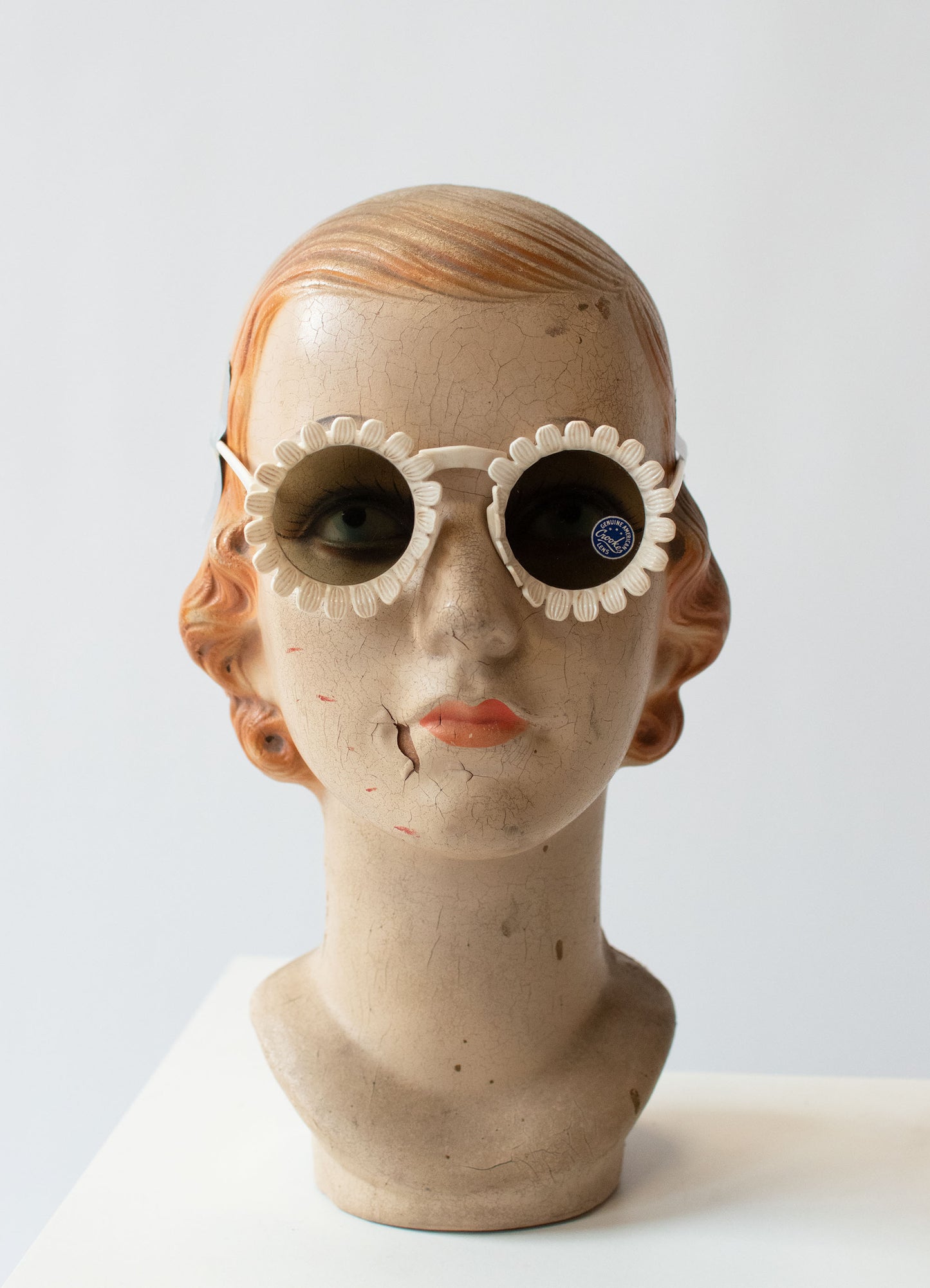 1940s Daisy Sunglasses | Brown Lenses