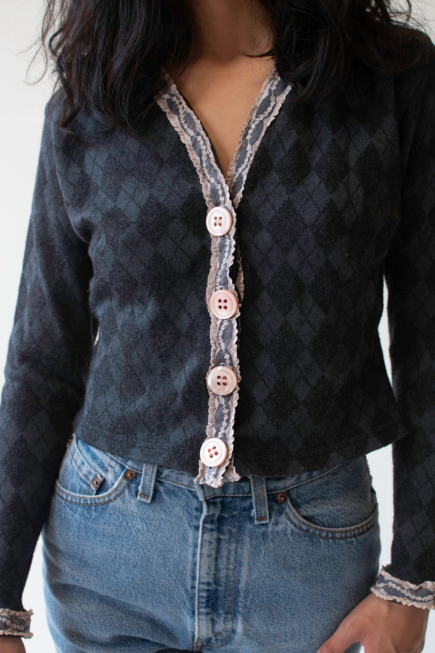 Argyle Cardigan | Voyage Inves in the Original!