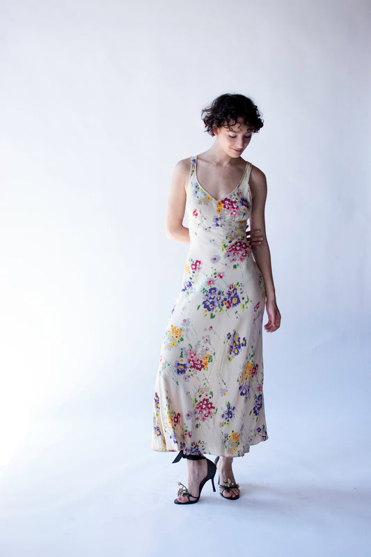 1990s Floral Print Dress | Betsey Johnson