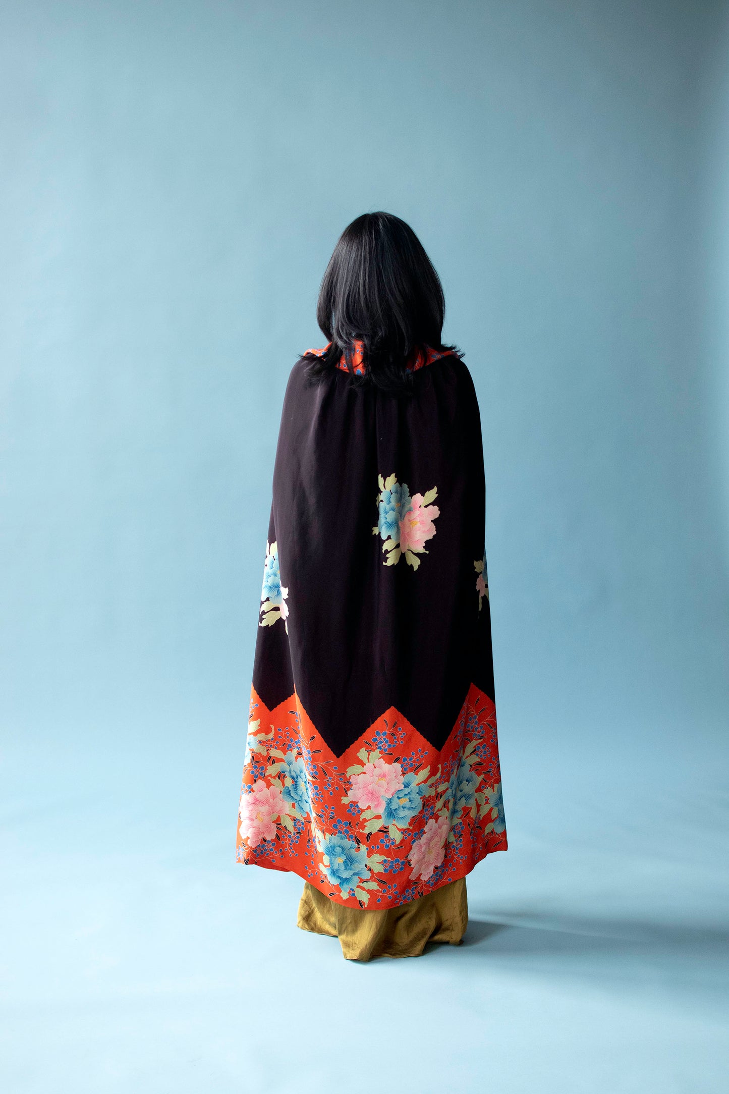 1920s Silk Cape