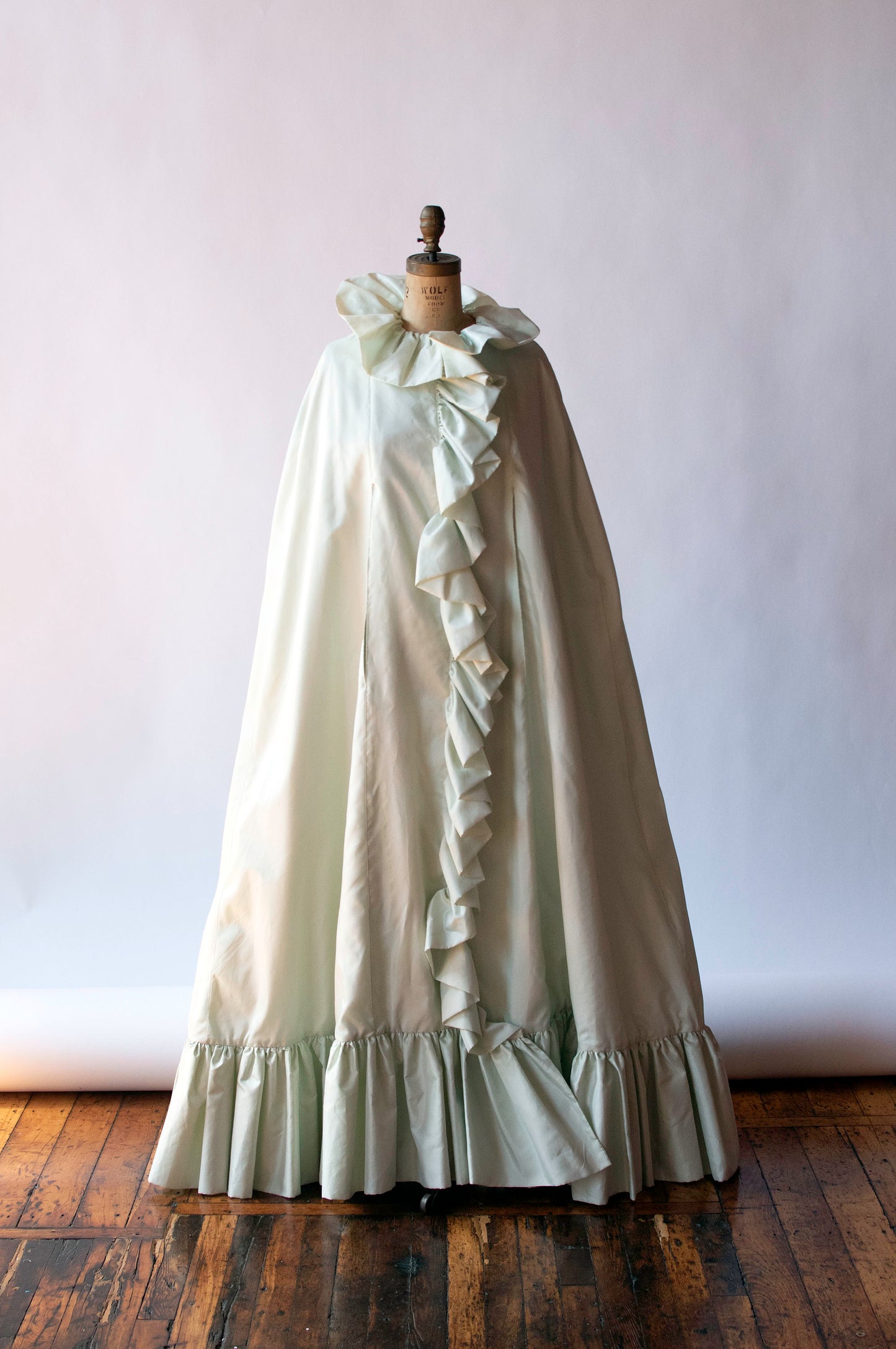 Pale Mint Opera Coat | Donald Brooks for Main Street