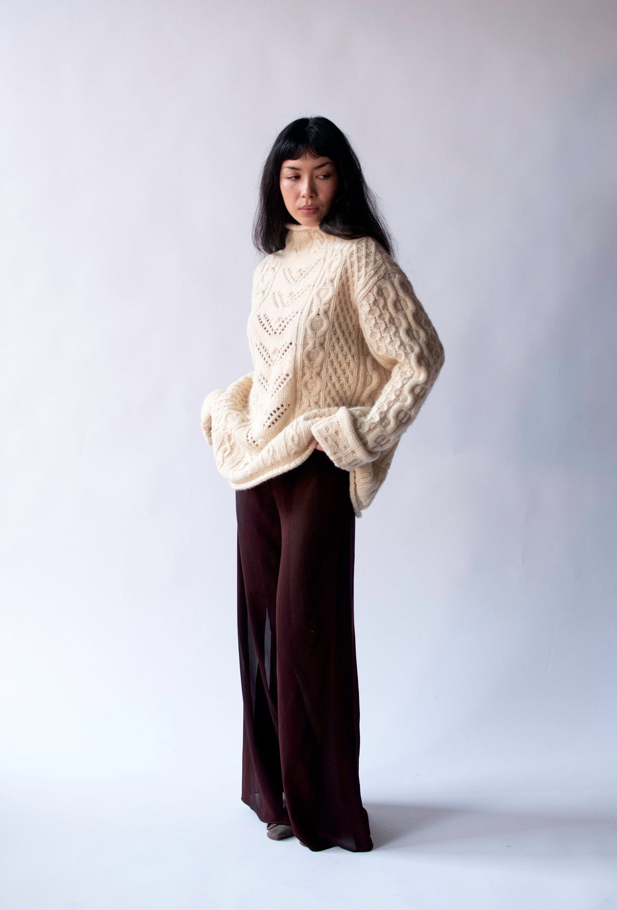 Cable Knit Sweater | Jean Paul Gaultier