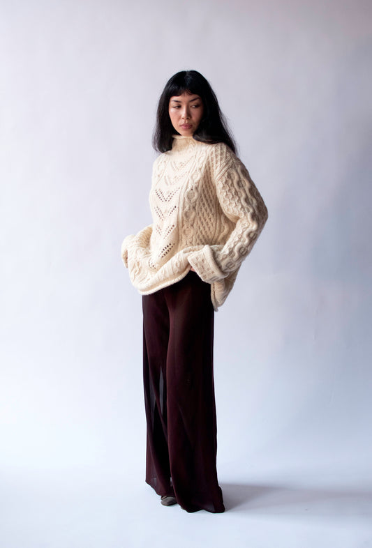 Cable Knit Sweater | Jean Paul Gaultier