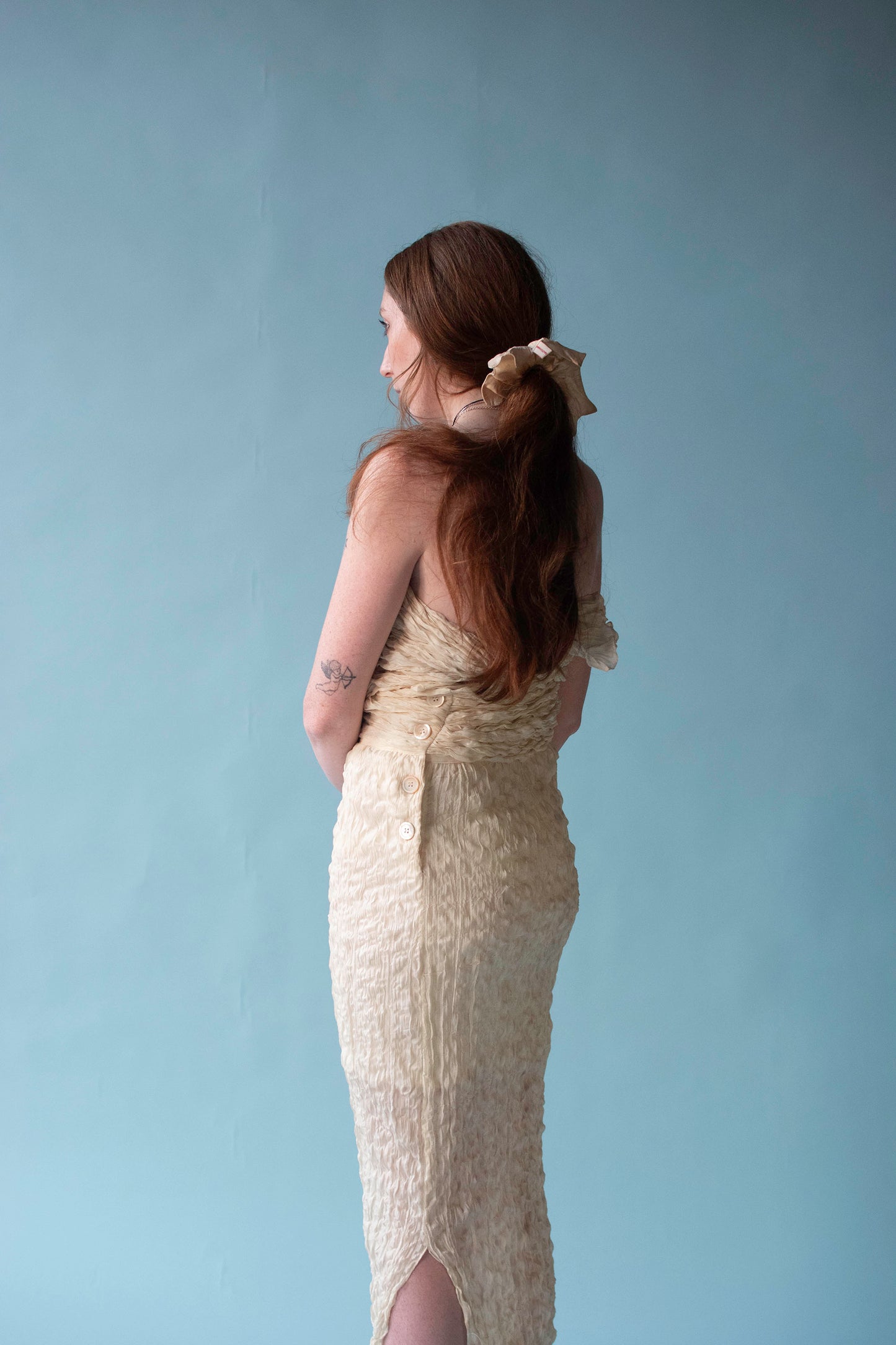 Plisse Convertible Dress / Skirt | Romeo Gigli SS 1994