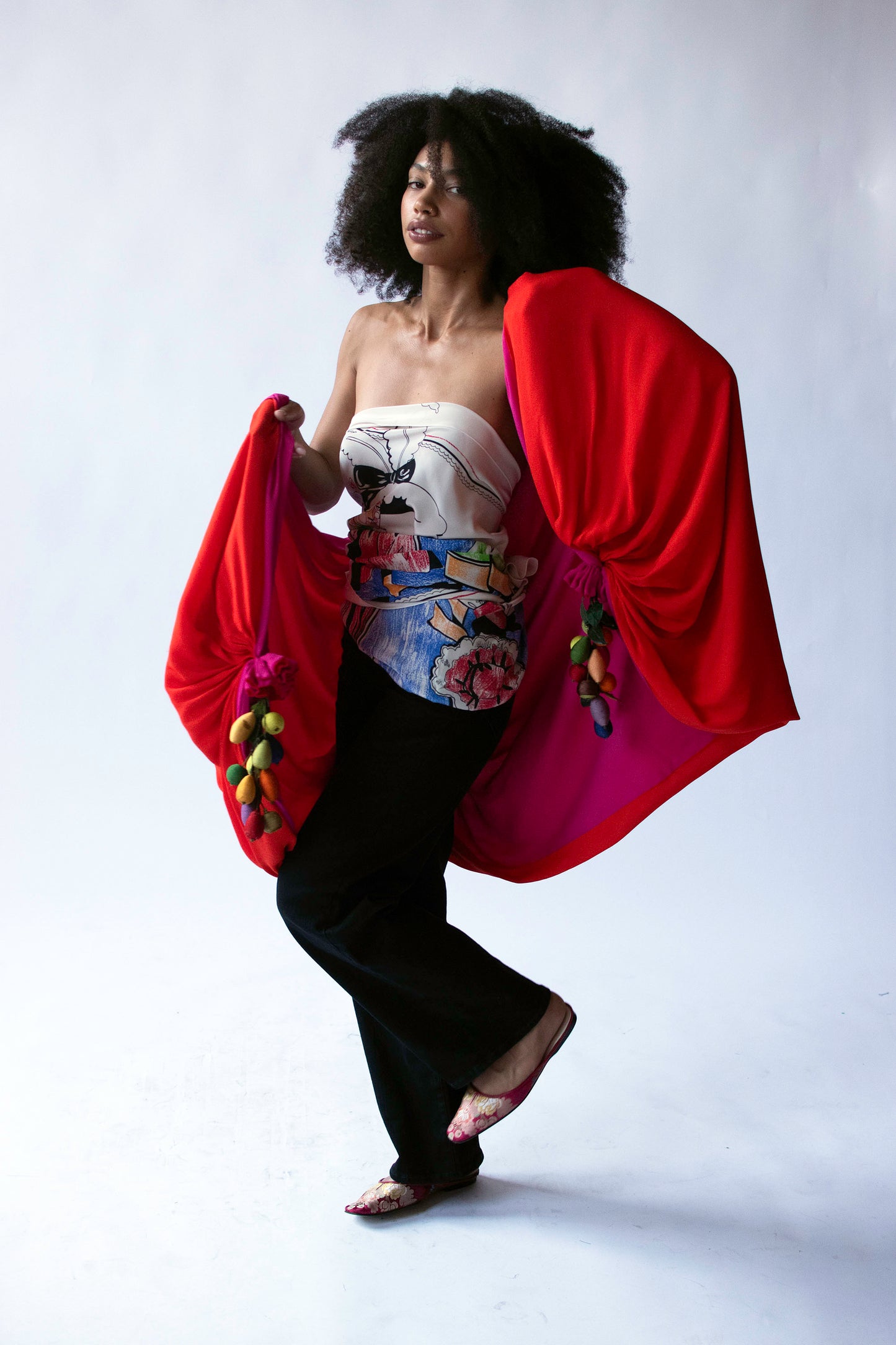 Fruit Shawl | Isabel Canovas