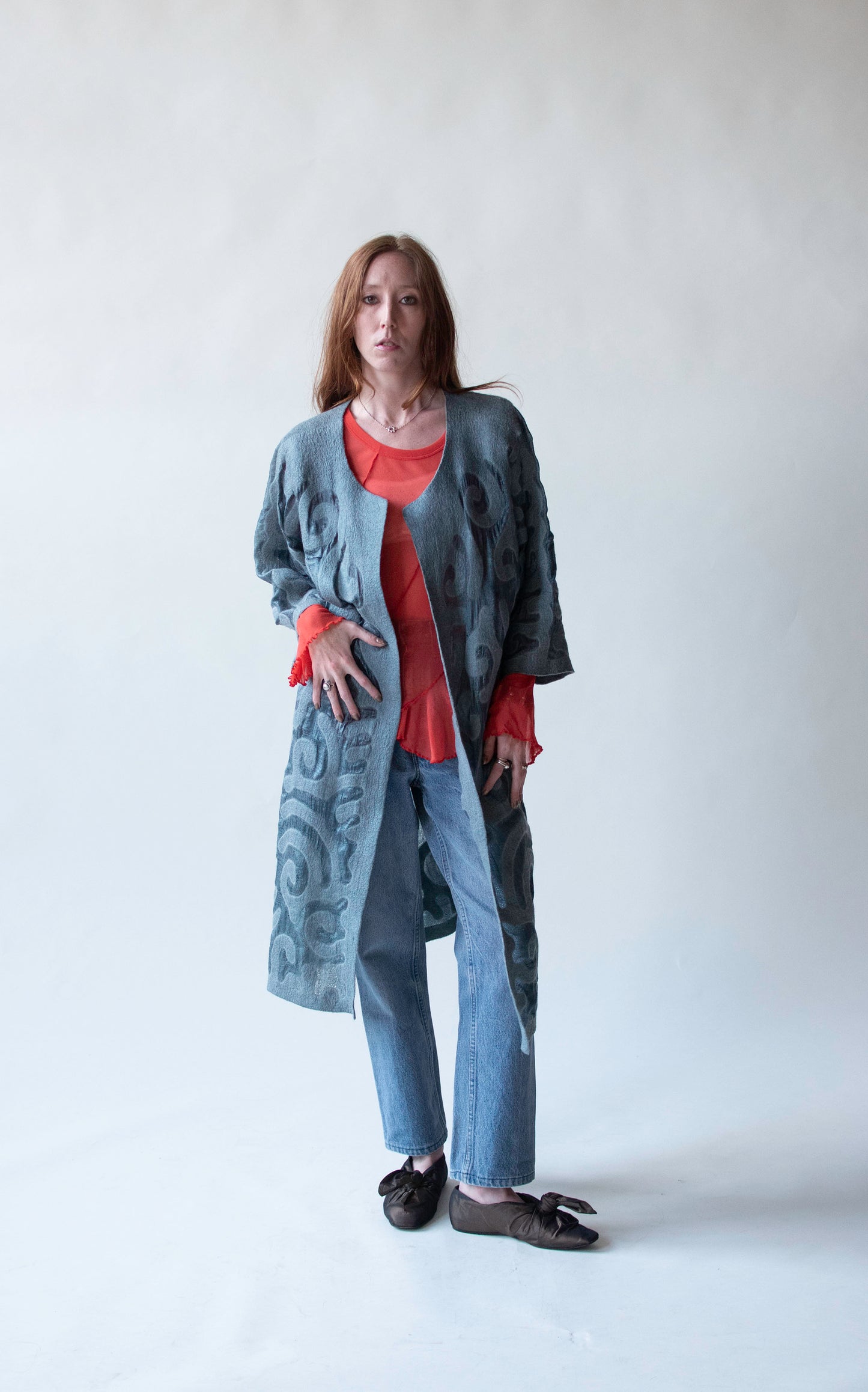 Felted Wool Coat