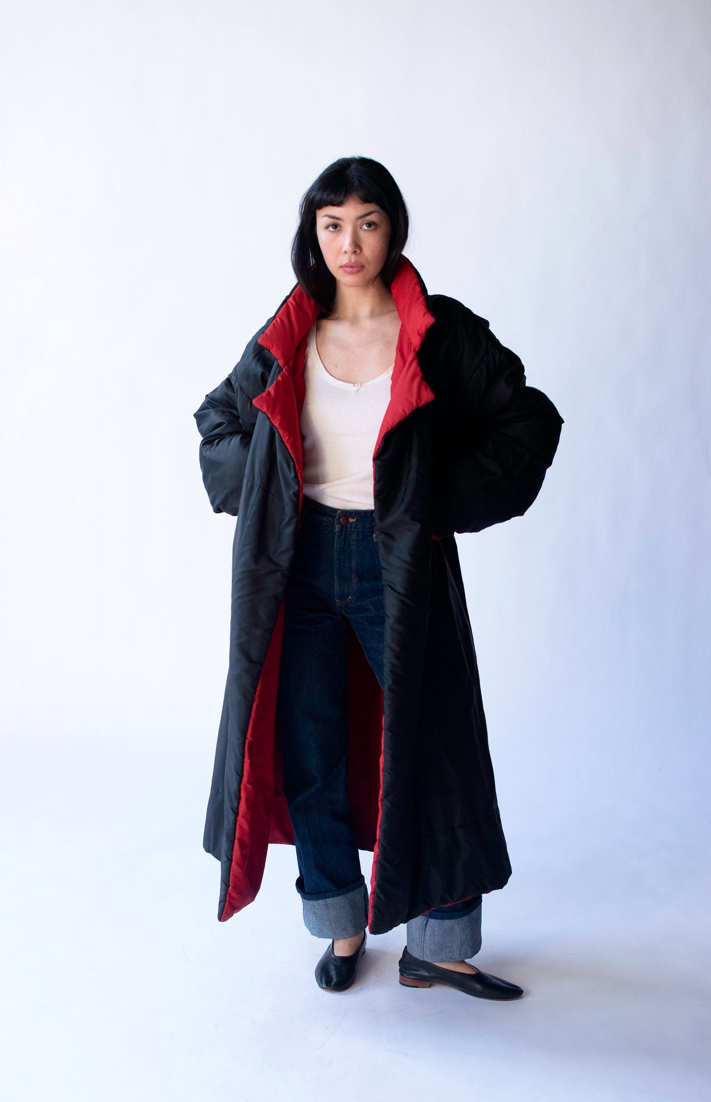 1980s Reversible Sleeping Bag Coat | Norma Kamali