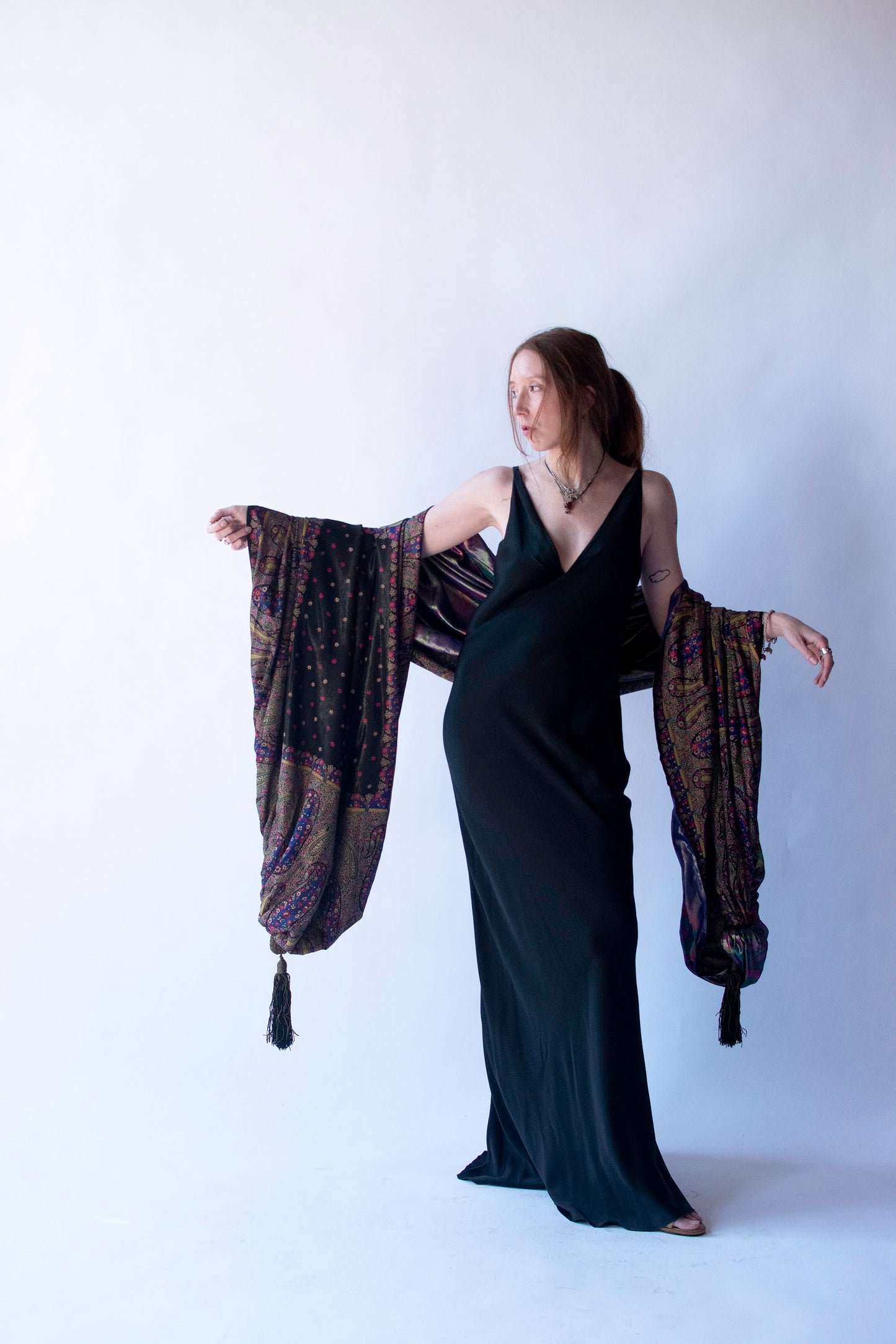 Lame Opera Shawl | Emanuel Ungaro Couture