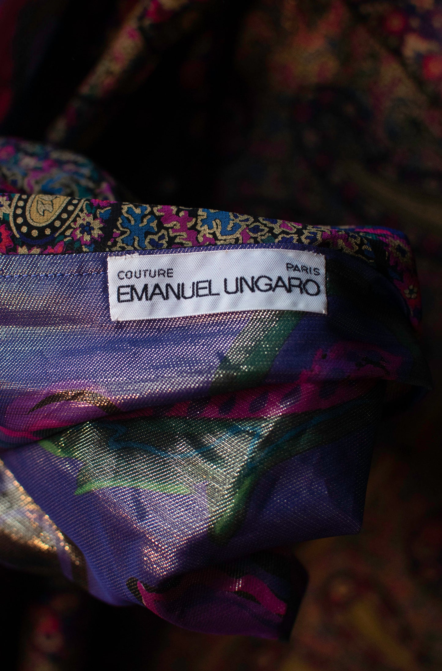 Lame Opera Shawl | Emanuel Ungaro Couture