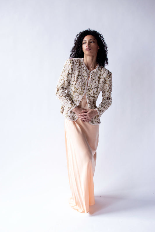 Pearl & Sequin Jacket | Eavis & Brown