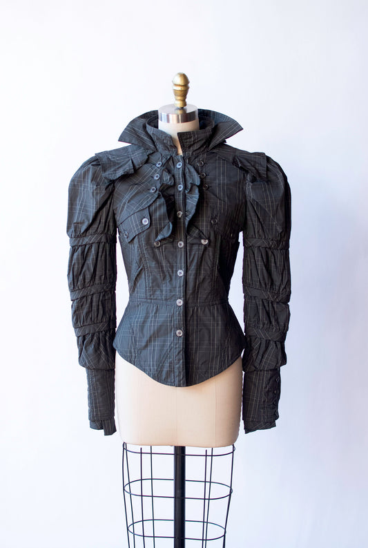 Victorian Puffer Blouse | Gaetano Navarra