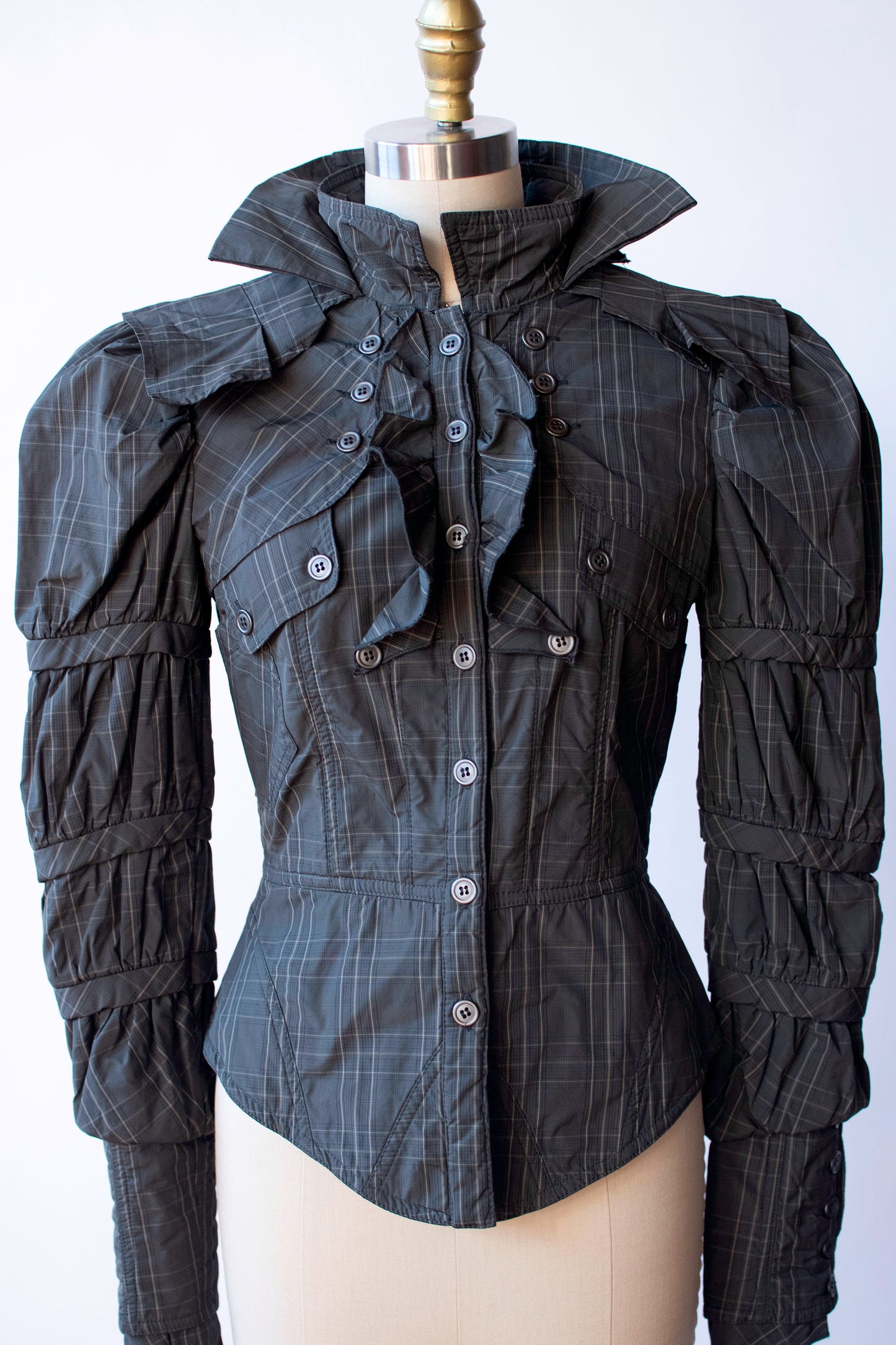 Victorian Puffer Blouse | Gaetano Navarra