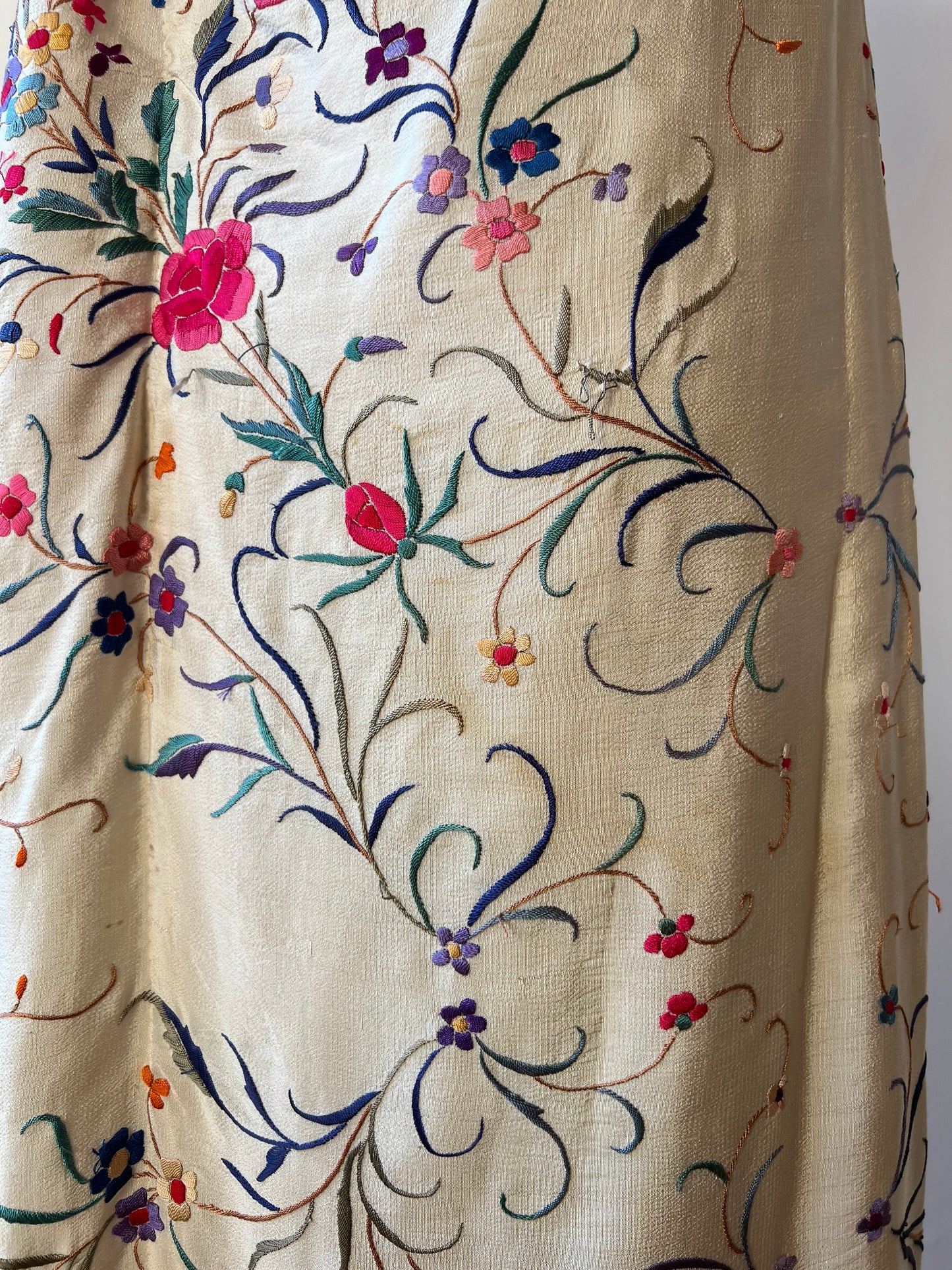 1970s Piano Shawl Gown | Stavropoulos