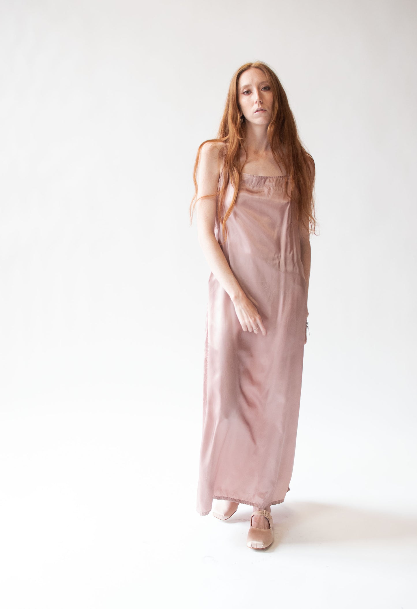 Pink Slip Dress | Krista Larson