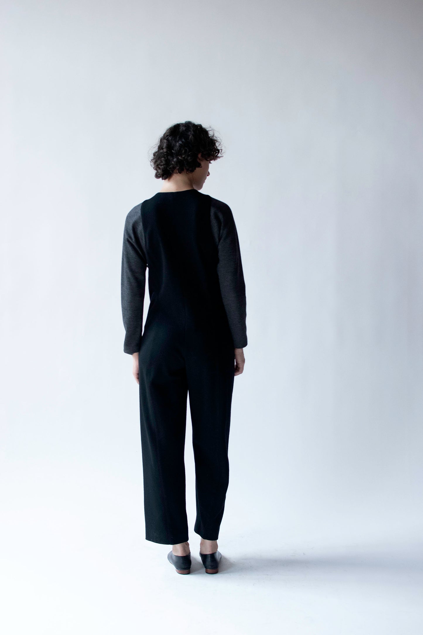 Wool Jumpsuit | Geoffrey Beene