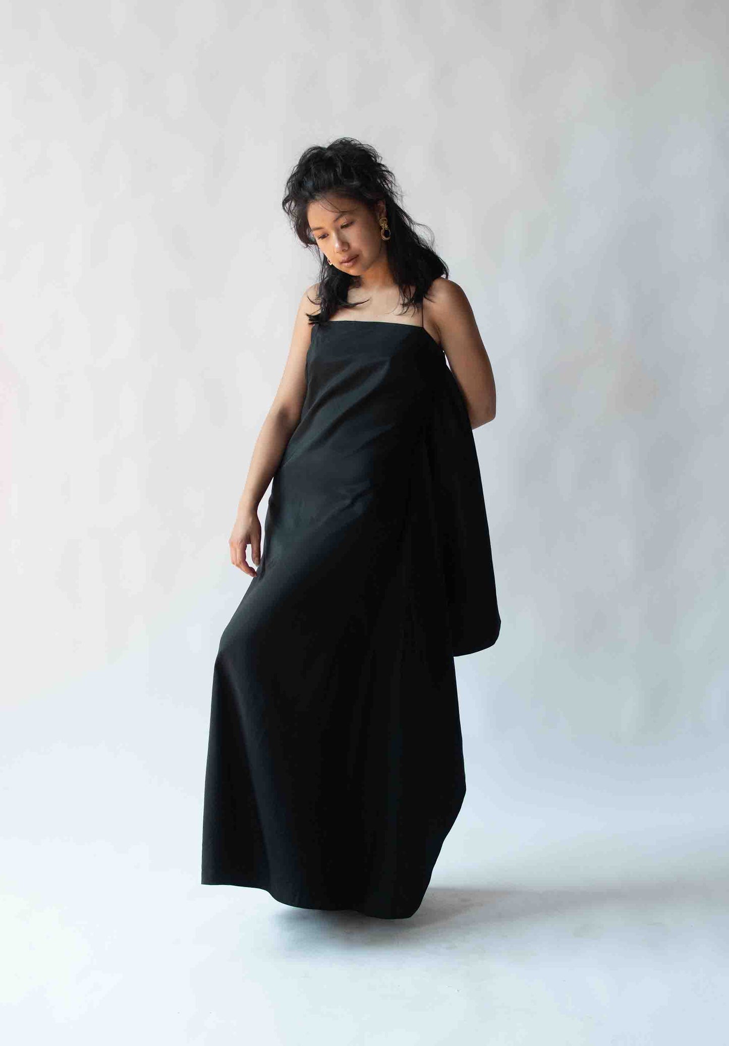1990s Black Dress