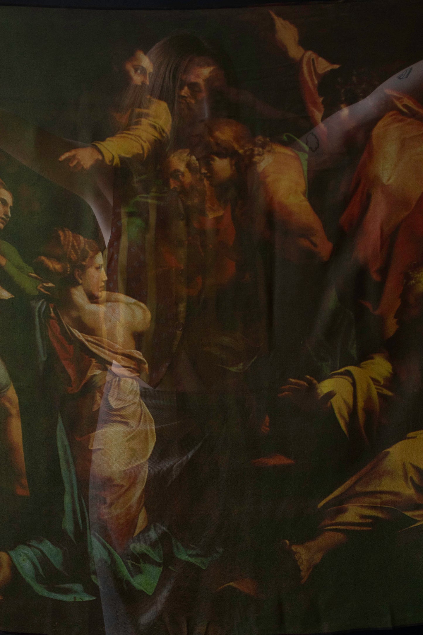 Renaissance Painting Silk Scarf | Dolce & Gabbana