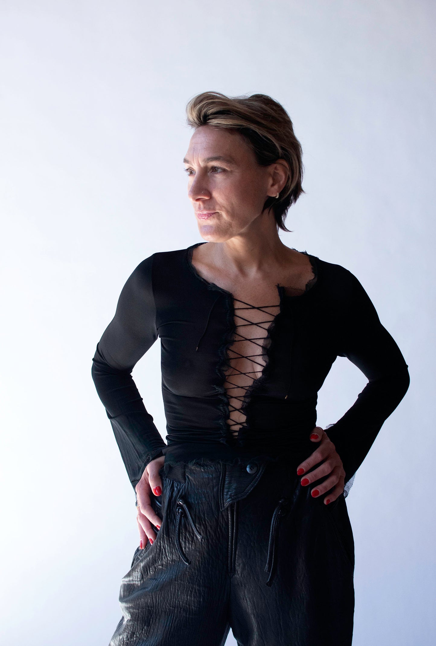 Lace Up Top | Jean Paul Gaultier