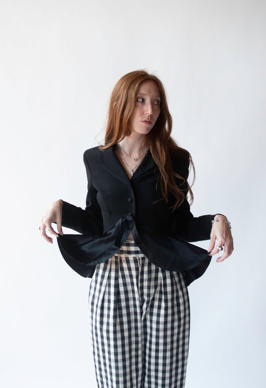Peplum Blazer | Moschino Cheap & Chic