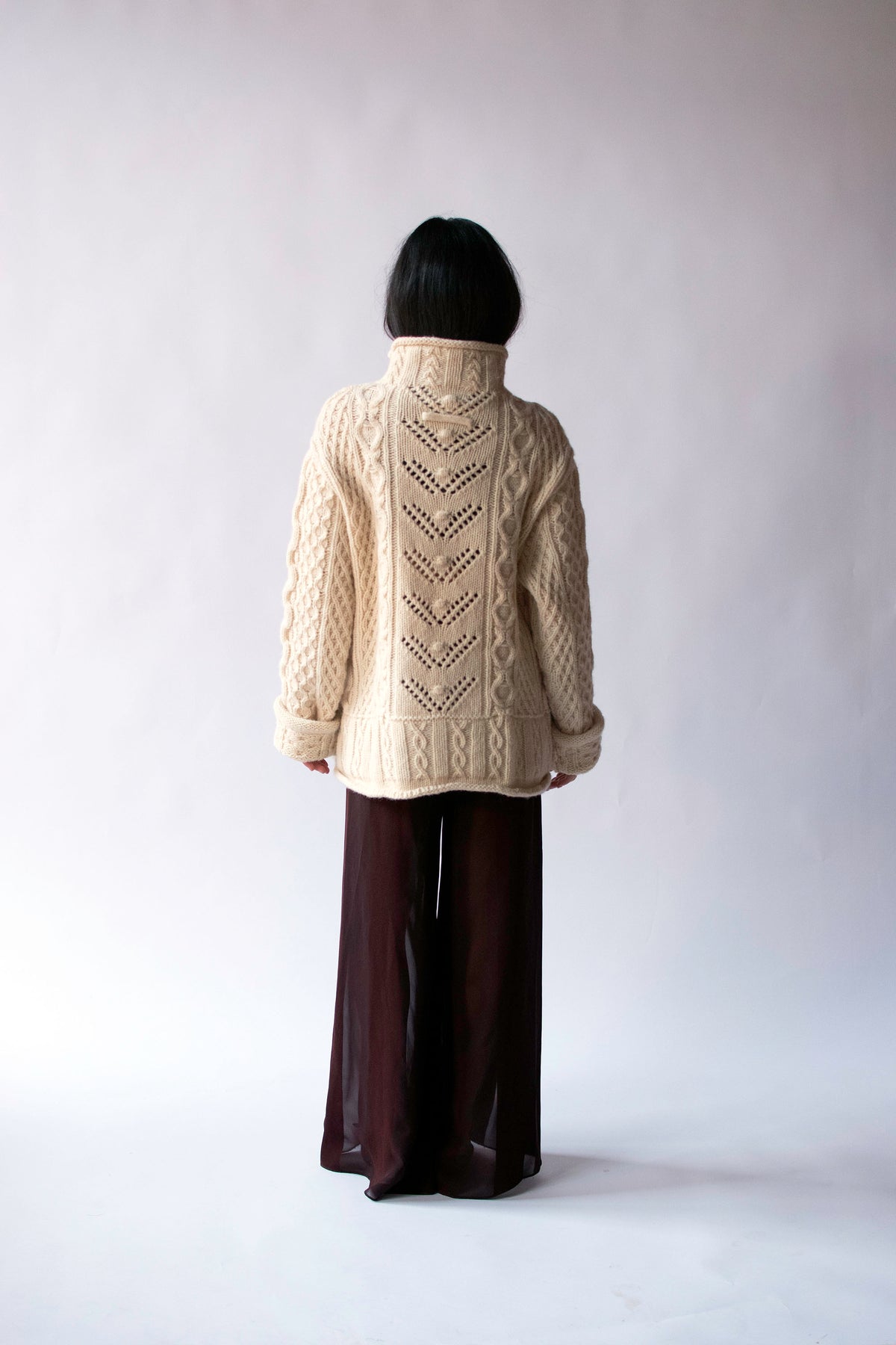Cable Knit Sweater | Jean Paul Gaultier